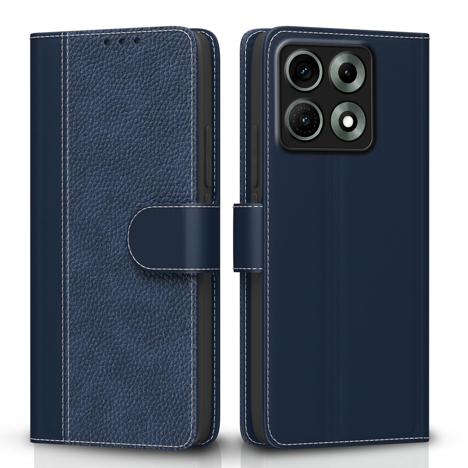 Pikkme blue flip case for Moto Edge 70 Max 5G