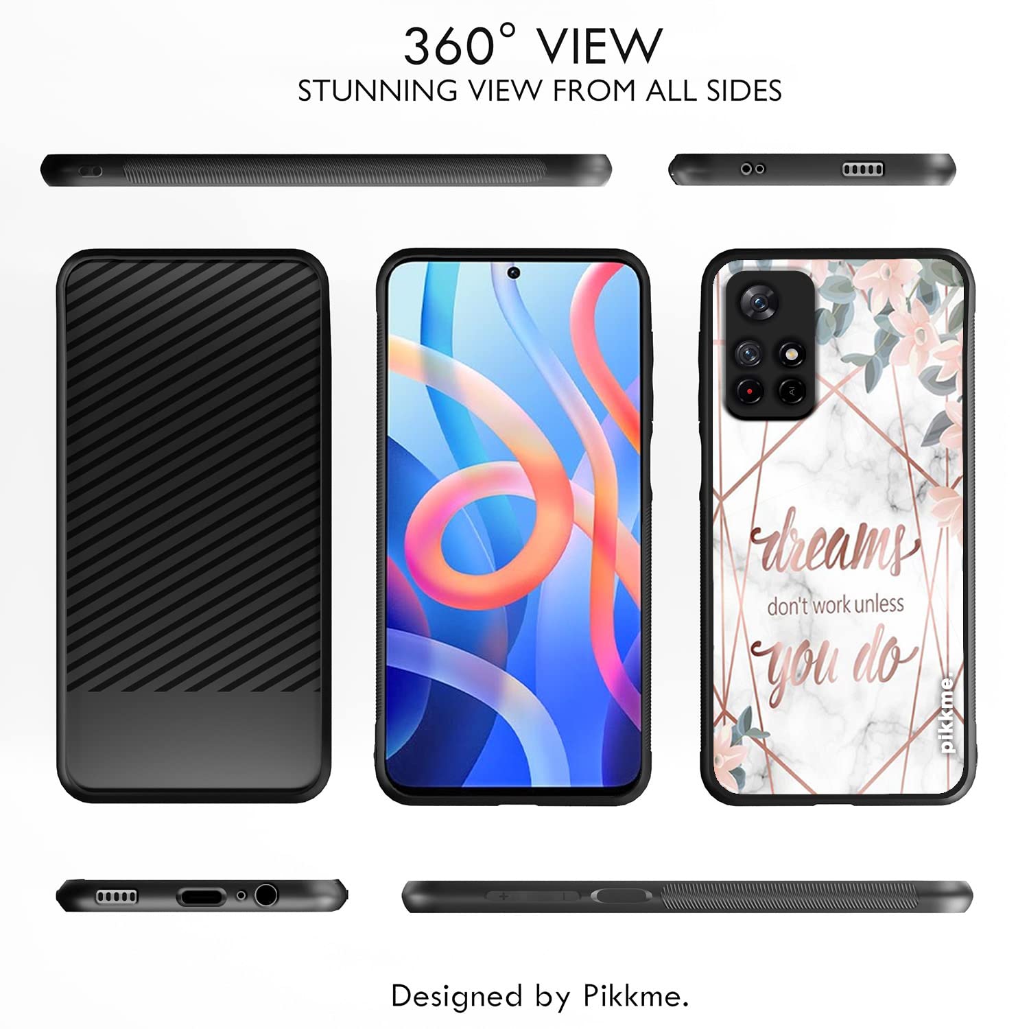 Pikkme Redmi Note 11T/Poco M4 Pro 5G Hybrid back cover – photo 2