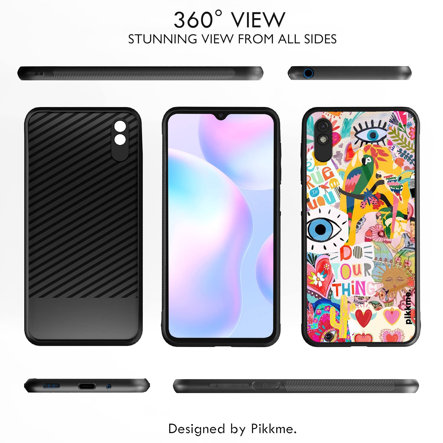 Pikkme Flower mobile cover for Redmi 9A/9i/9A Sport – photo 2