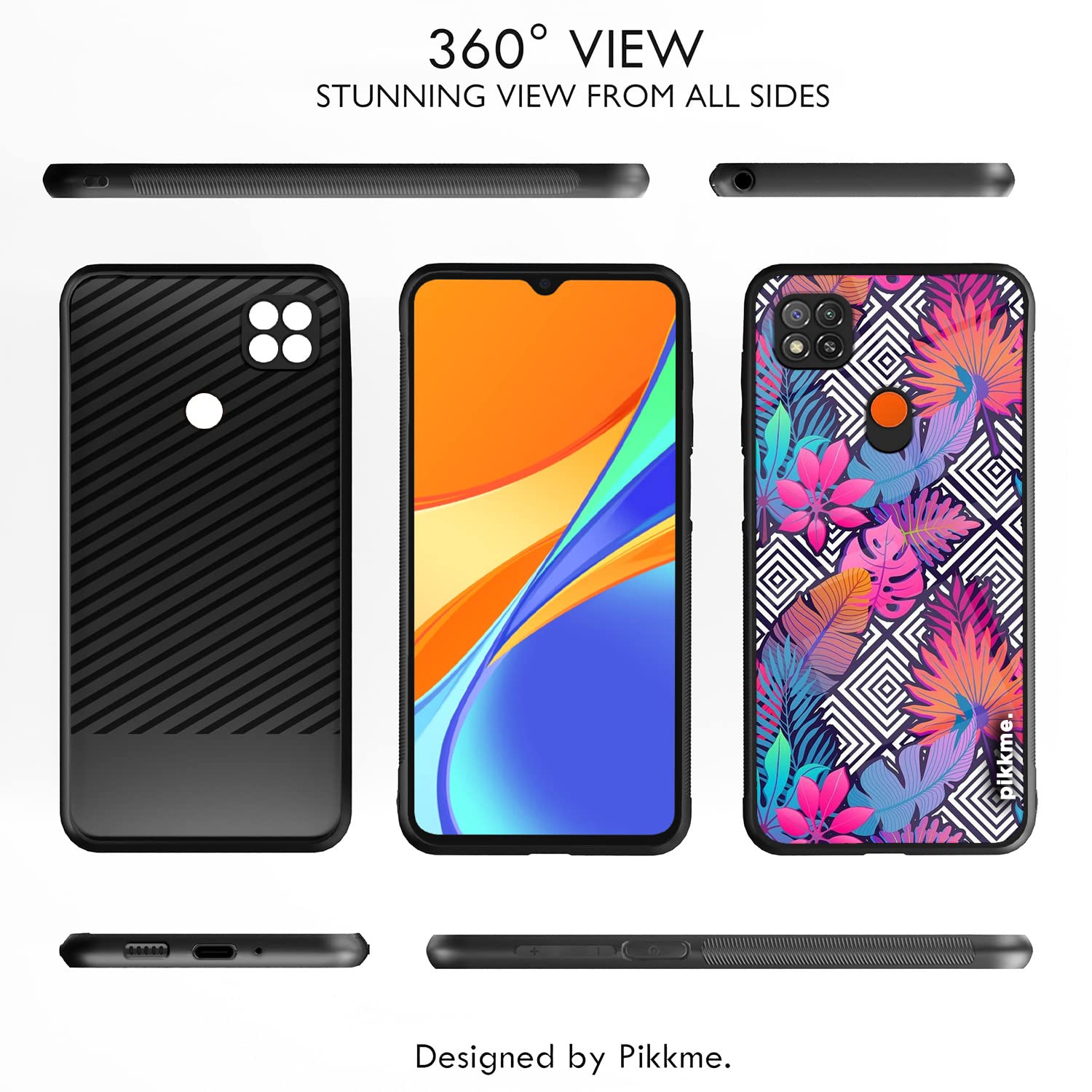 Flower Mobile cover for Redmi 10A/9, Poco C31 – Pikkme – photo 2