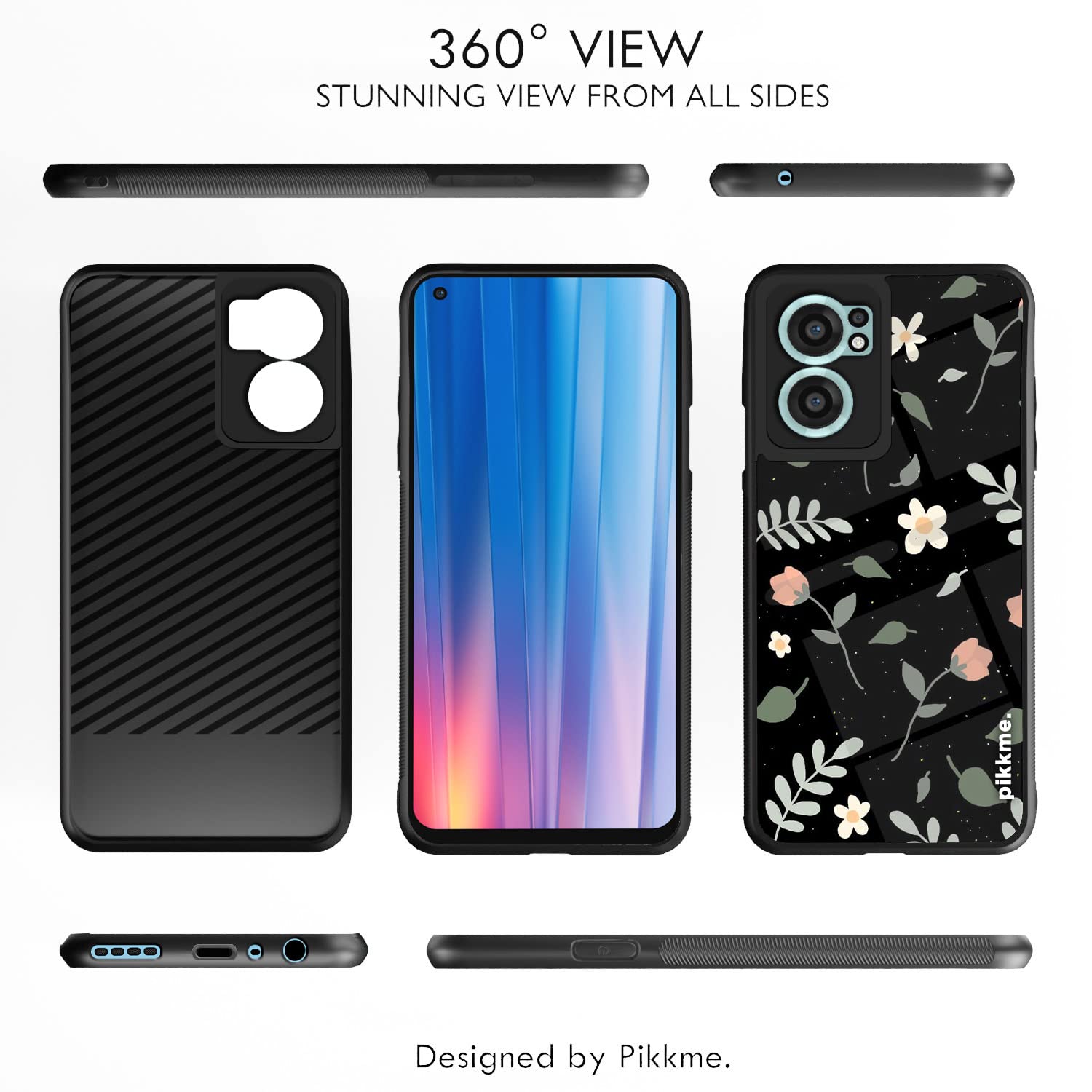 OnePlus Nord CE 2 5G Flower phone cover by Pikkme – photo 2