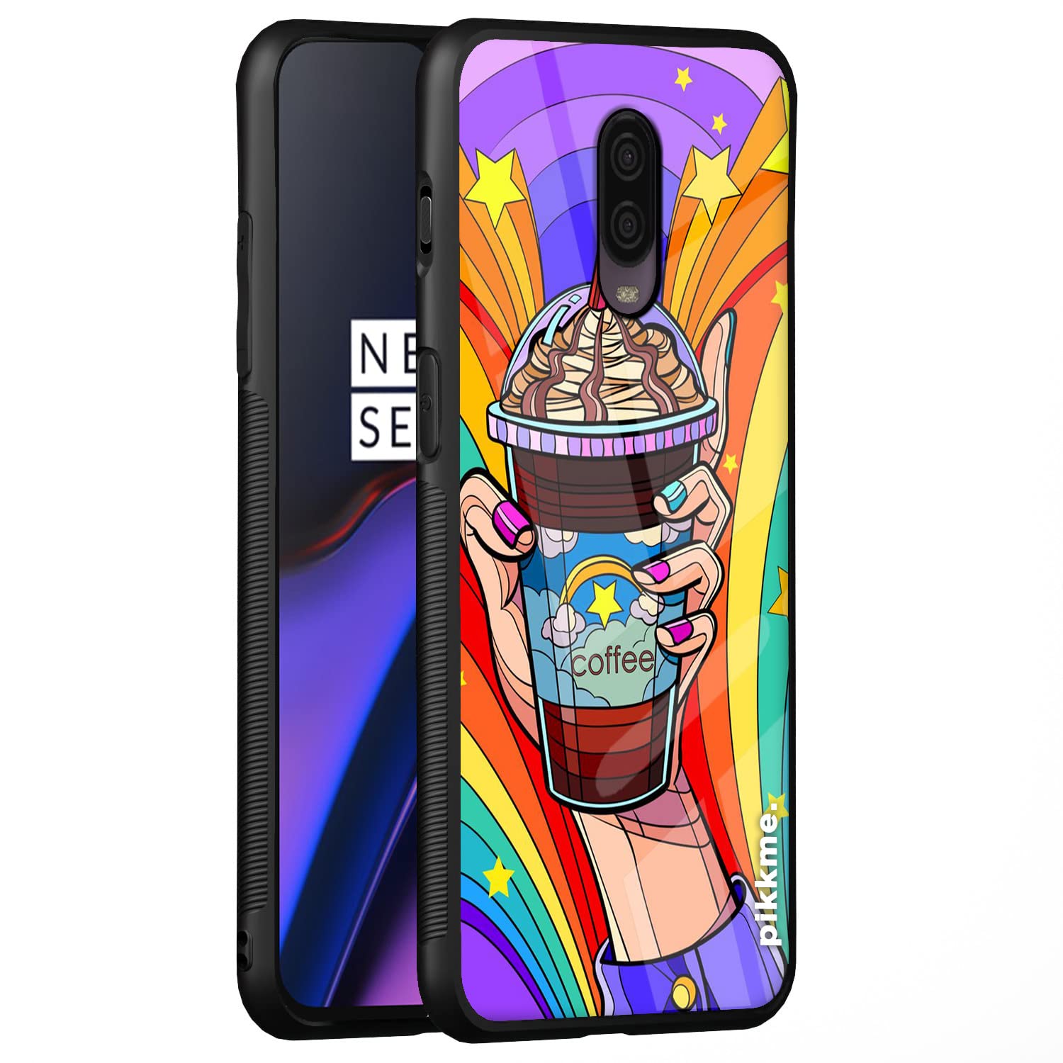 Pikkme OnePlus 6T Hybrid mobile cover
