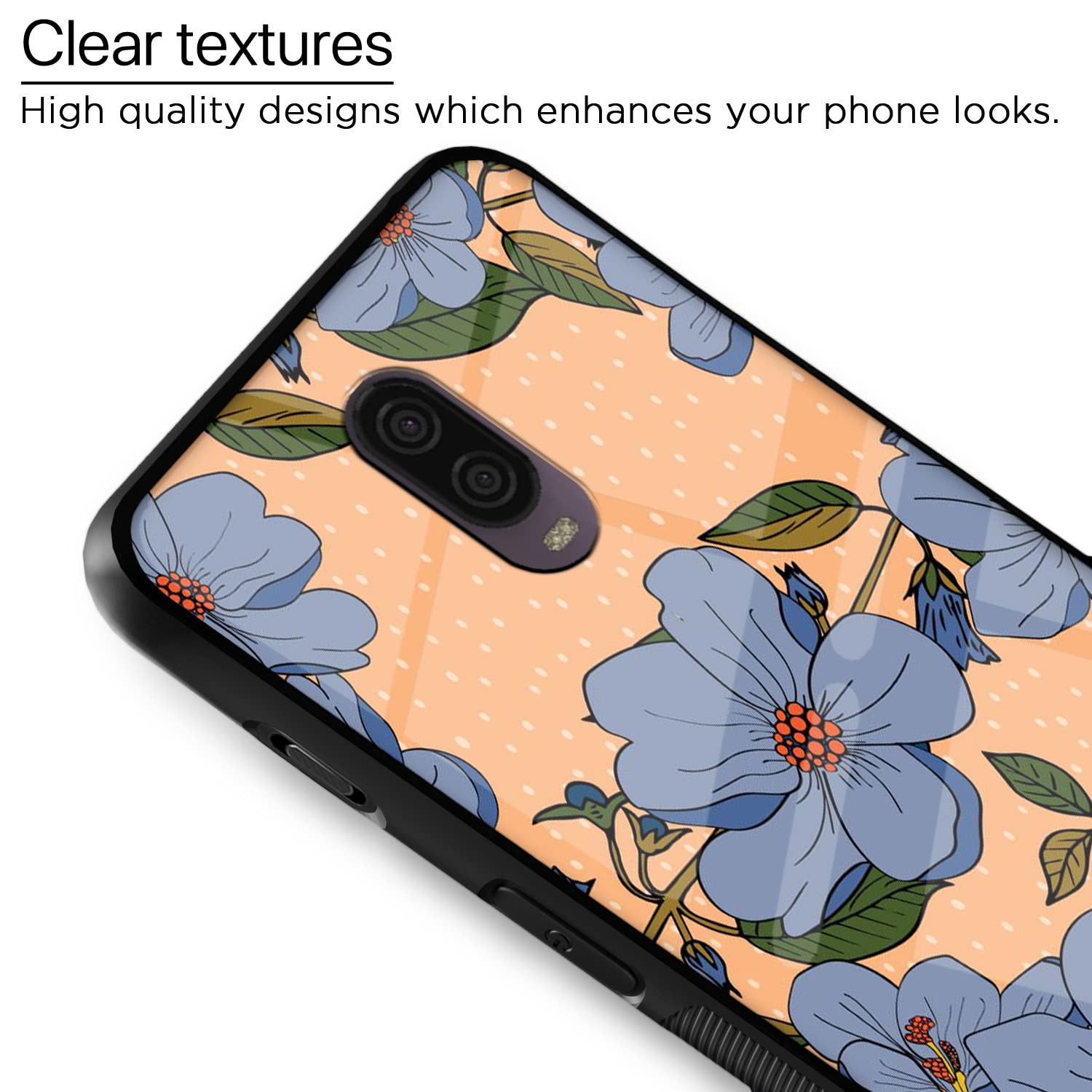 Pikkme Flower back cover for OnePlus 7 – photo 4