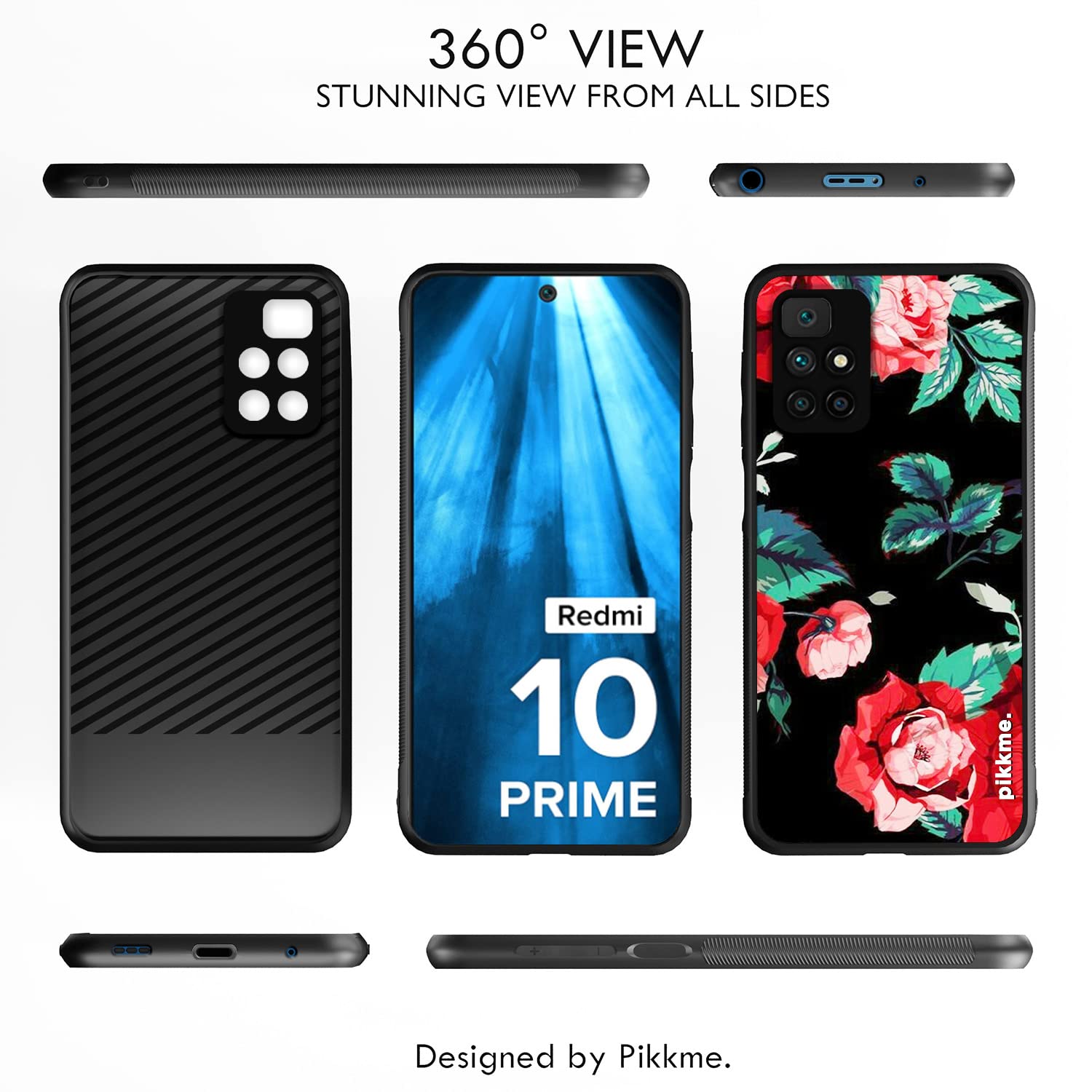 Pikkme Redmi 10 Prime Flower mobile cover – photo 2