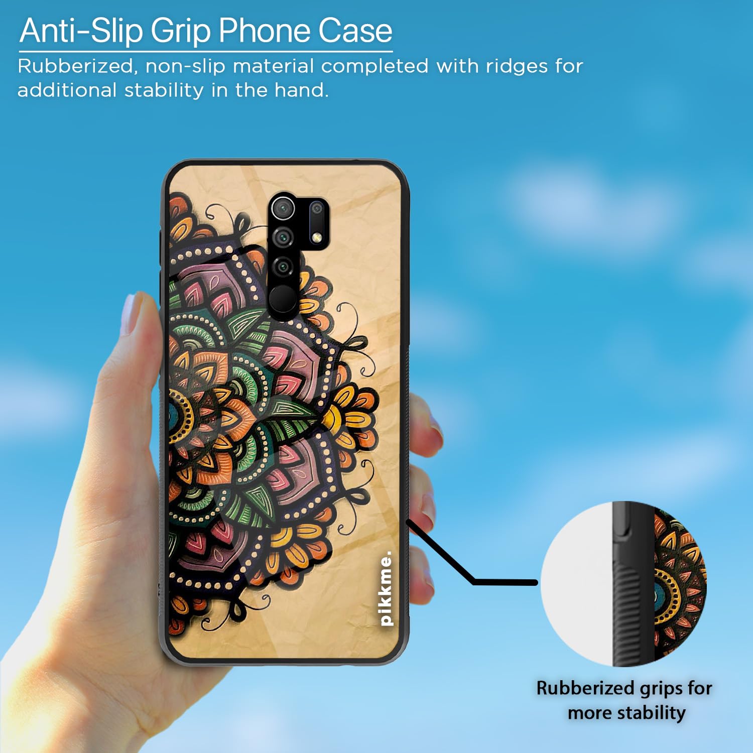 Redmi 9 Prime Hybrid mobile cover by Pikkme – photo 5