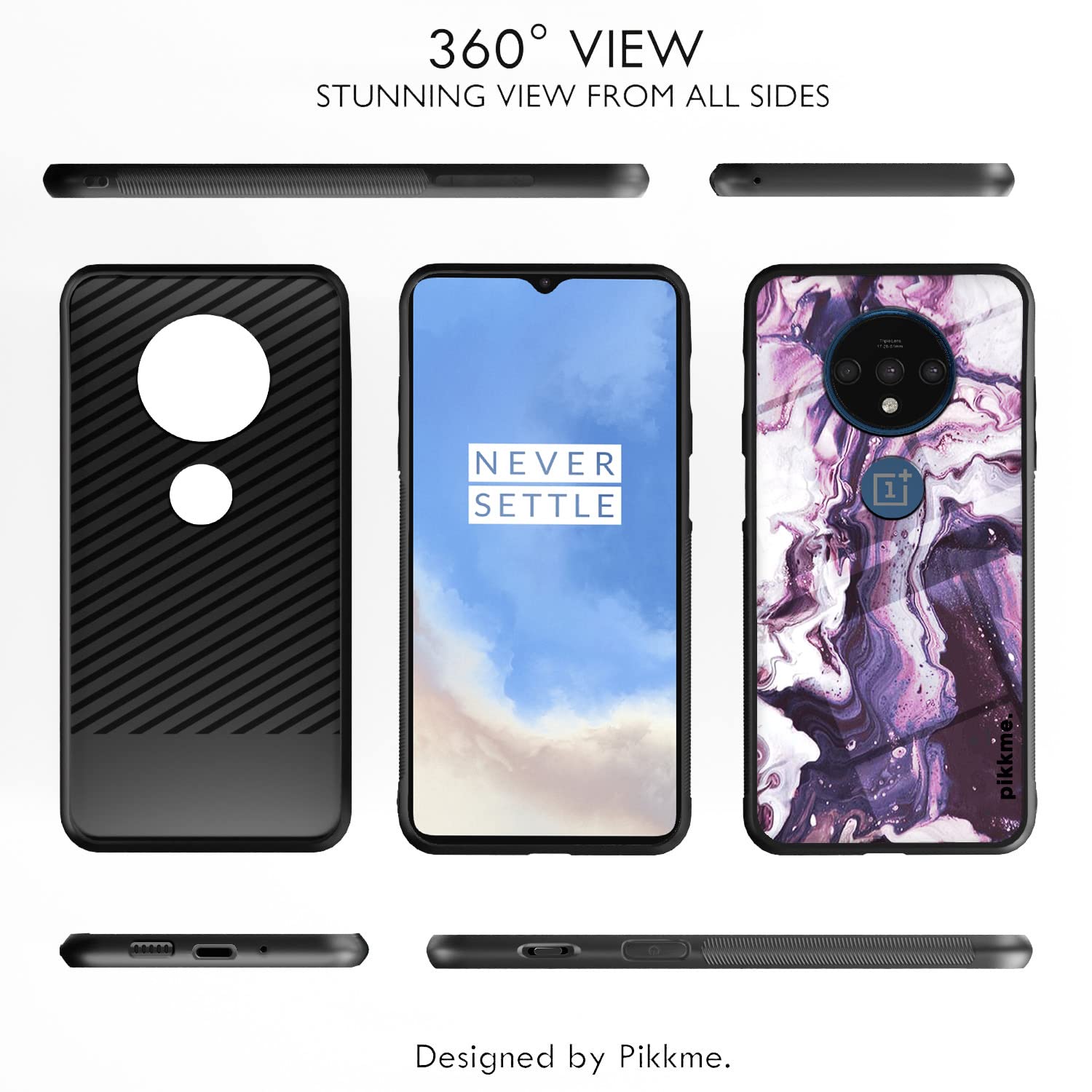 Hybrid Mobile back cover for OnePlus 7T – Pikkme – photo 2
