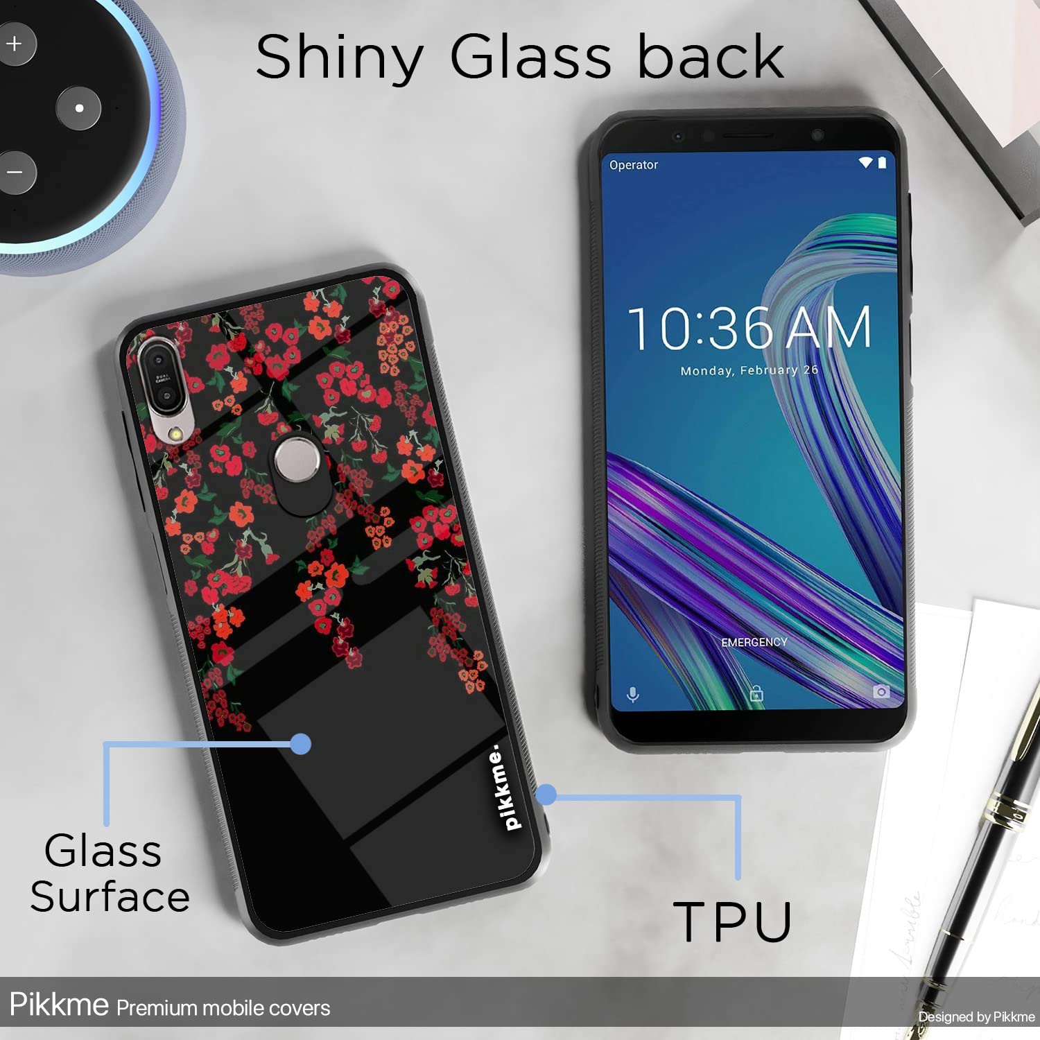 Flower Mobile back cover for Asus – Pikkme – photo 3