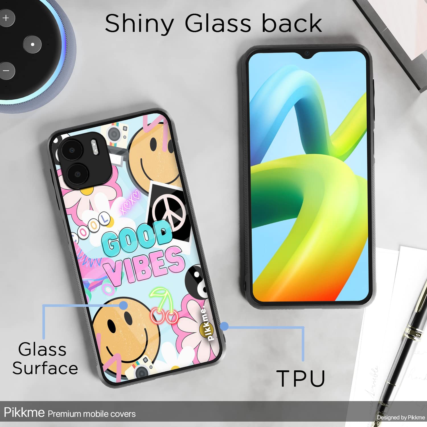 Redmi A1/A2 Hybrid mobile cover by Pikkme – photo 3