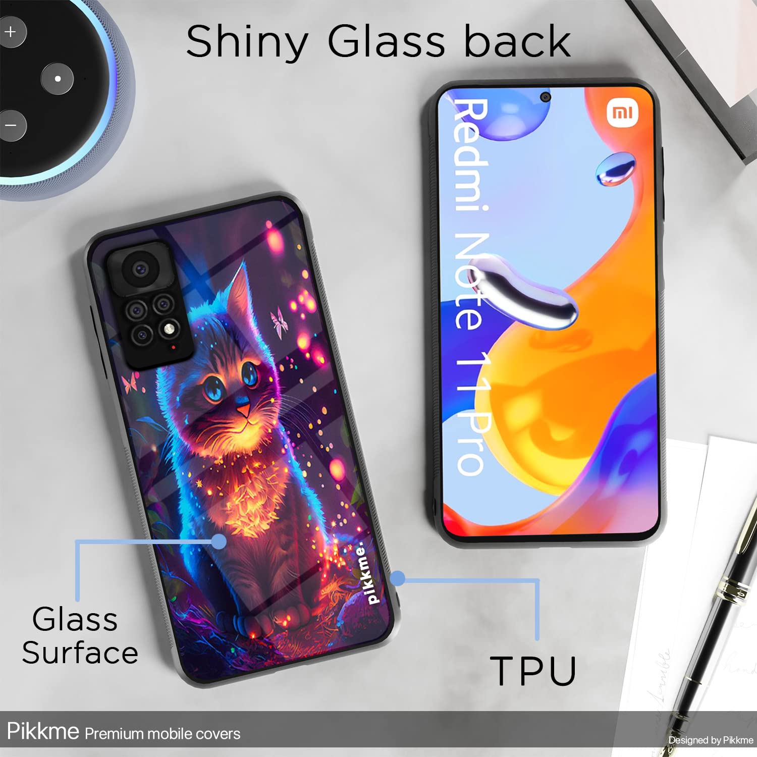 Pikkme Redmi Note 11 Pro/Note 11 Pro Plus 5G Cat mobile back cover – photo 3