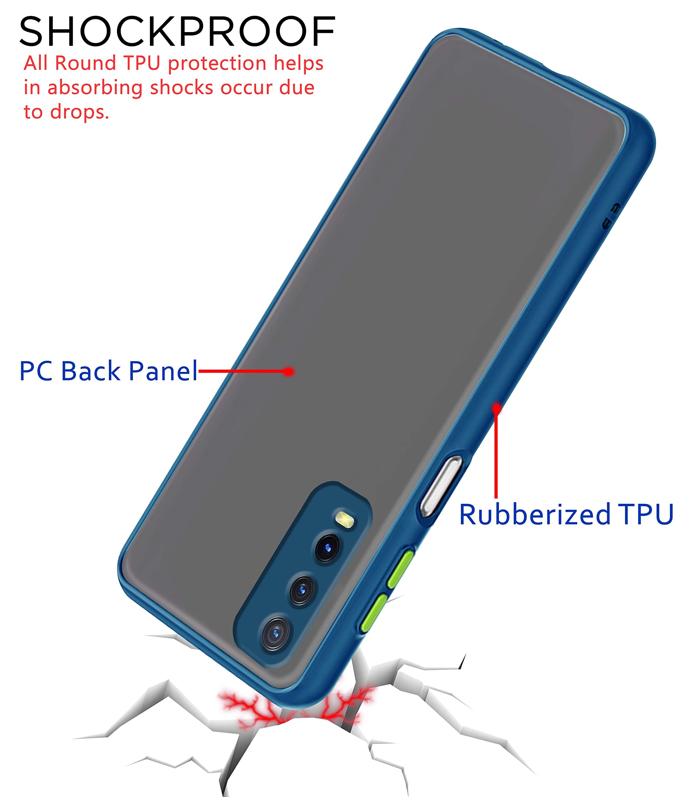 Pikkme blue back cover for Vivo Y20/Y20i – photo 4