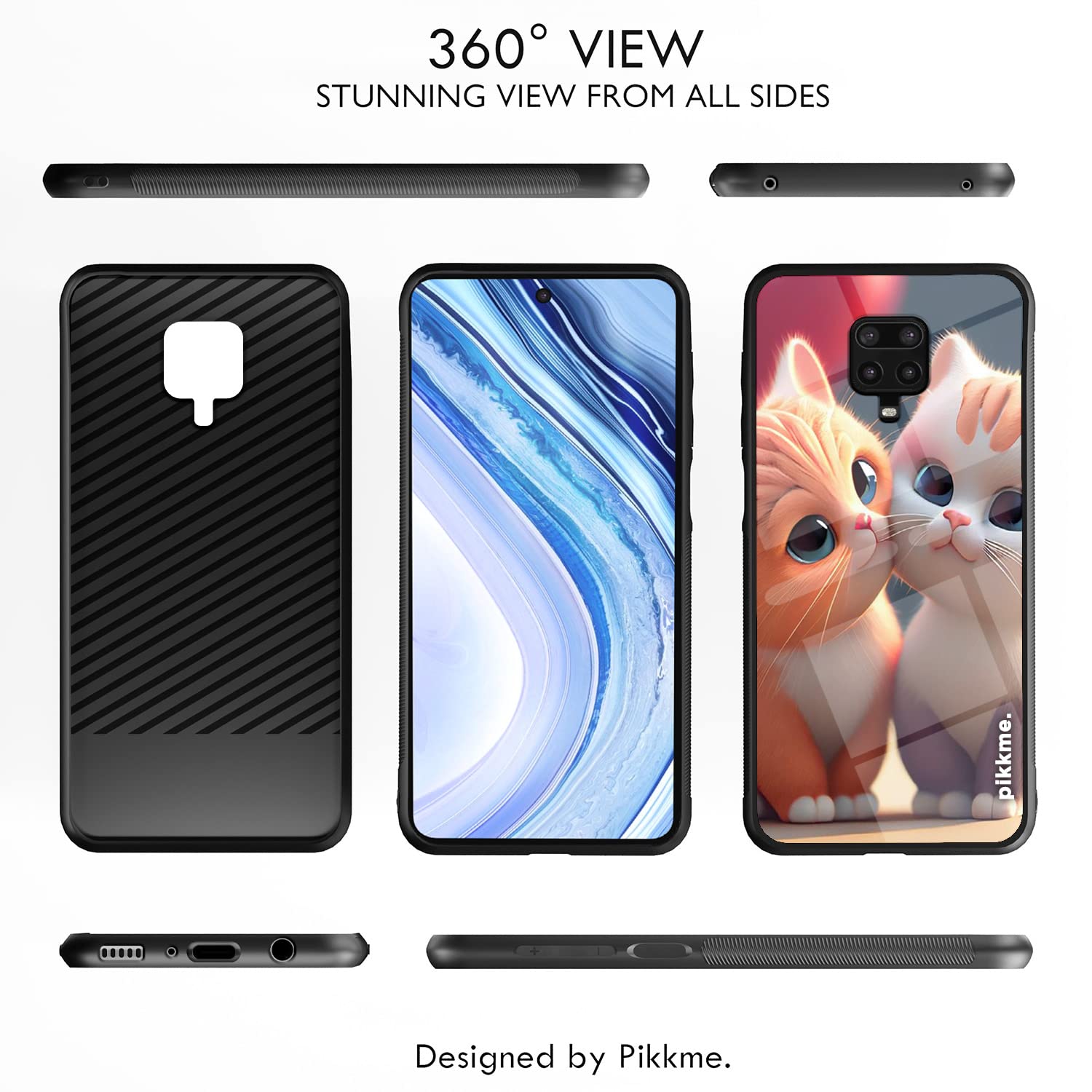 Hybrid Phone cover for Redmi Note 9 Pro/Note 9 Pro Max/Note 10 Lite – Pikkme – photo 2