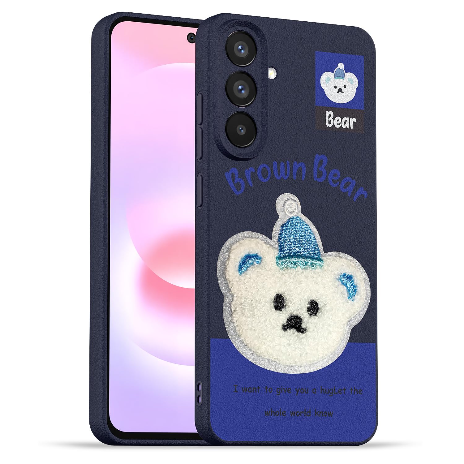 Samsung A37 5G mobile cover in blue by Pikkme