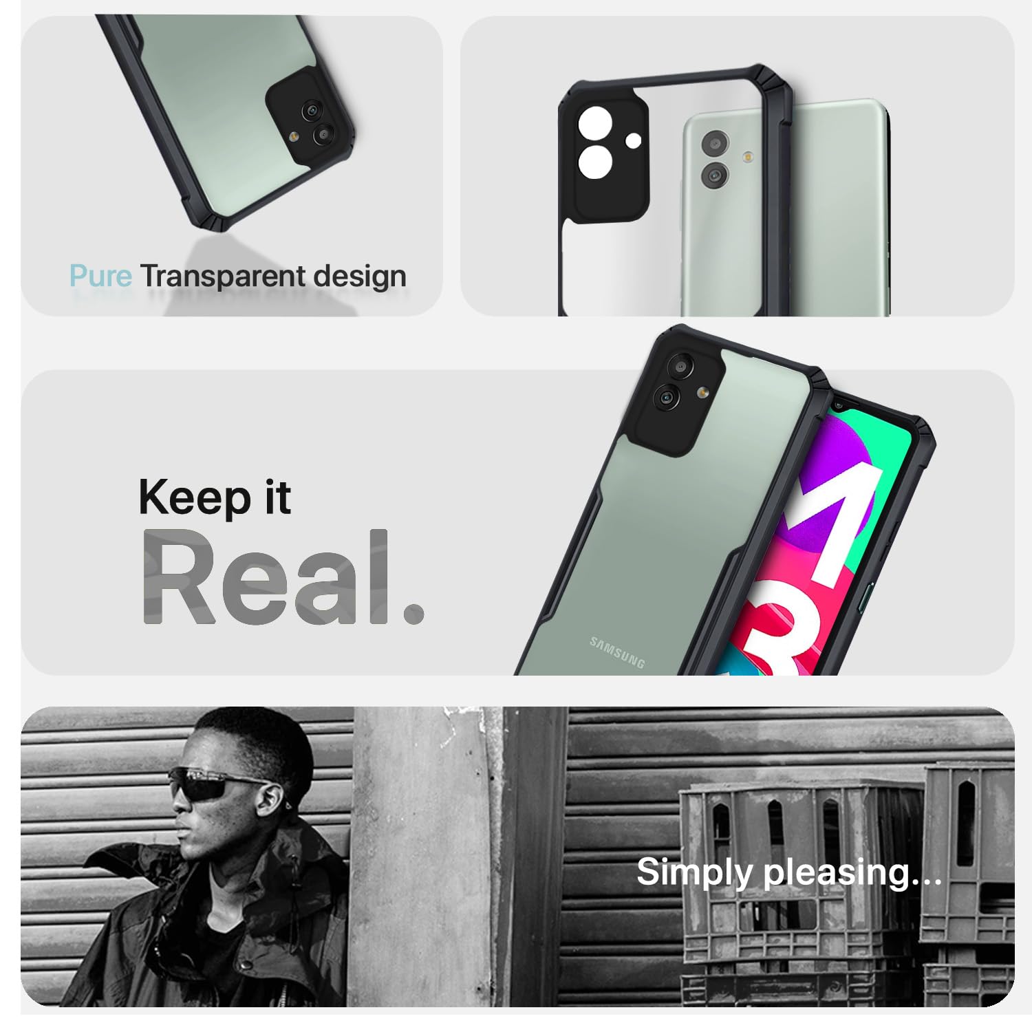 Pikkme Samsung M13 5G black mobile cover – photo 4