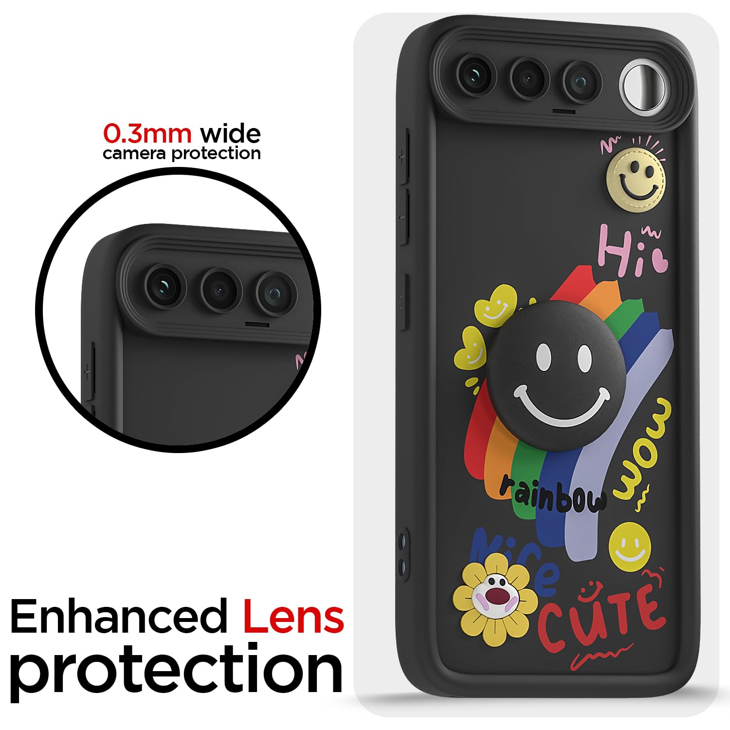 Pikkme black Soft Silicone back cover for Realme 16 5G – photo 5