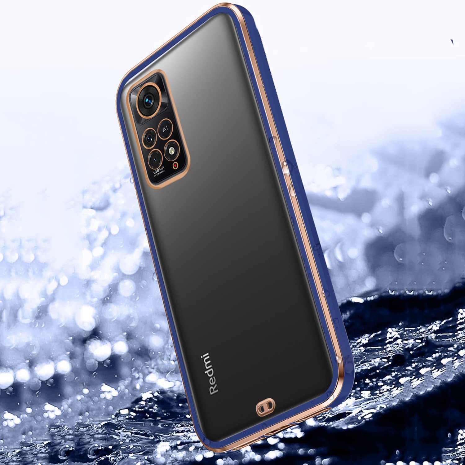 Pikkme Redmi Note 11 Pro/Note 11 Pro Plus 5G Chrome blue mobile back cover – photo 2