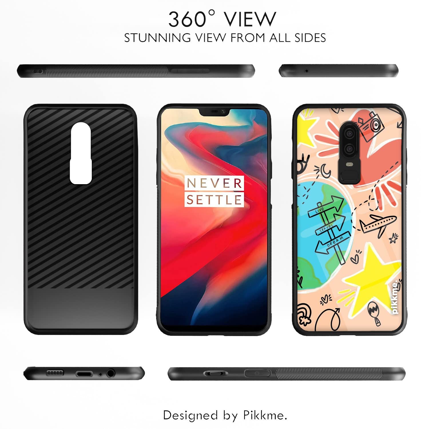 Pikkme Hybrid mobile cover for OnePlus 6 – photo 2