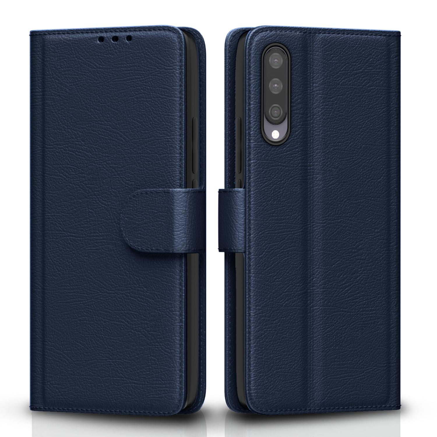 Pikkme blue Wallet mobile flip cover for Mi A3