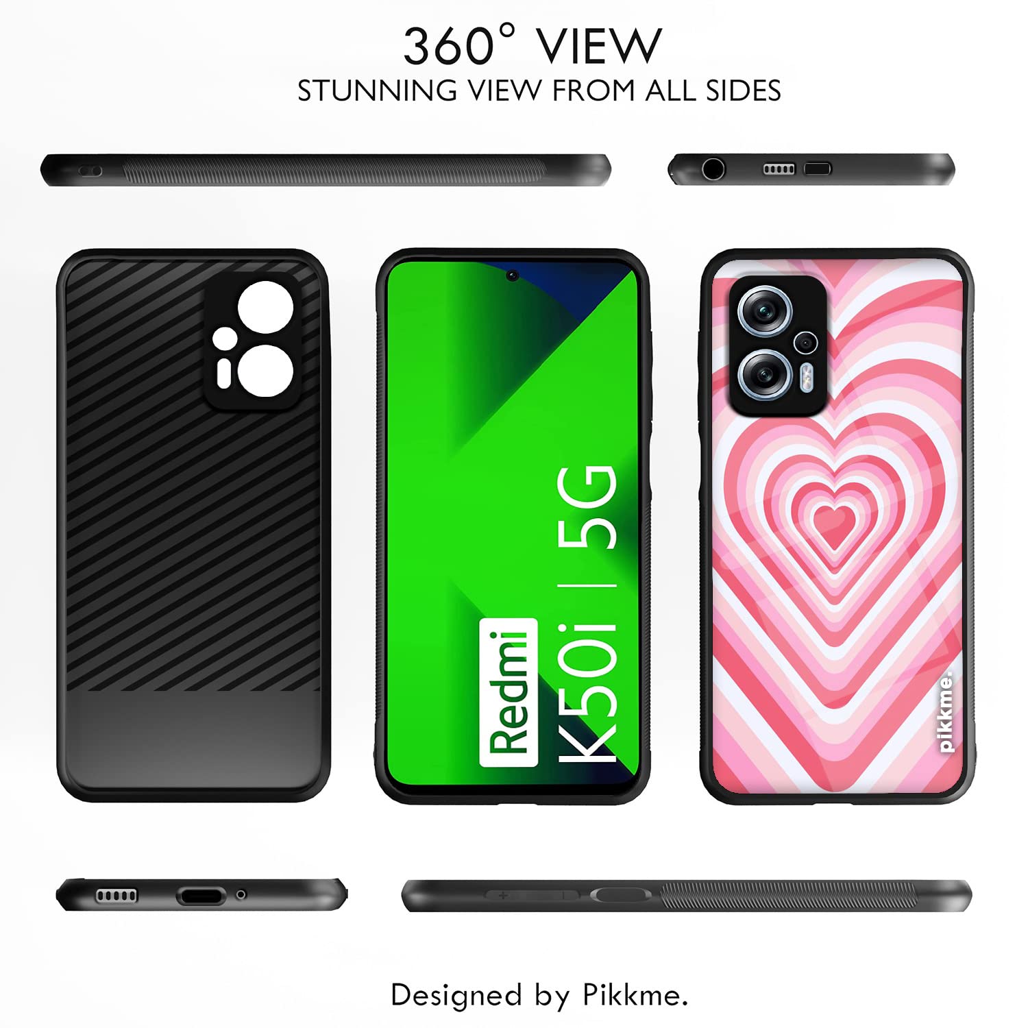 Pikkme Hybrid mobile cover for Redmi K50i 5G – photo 2