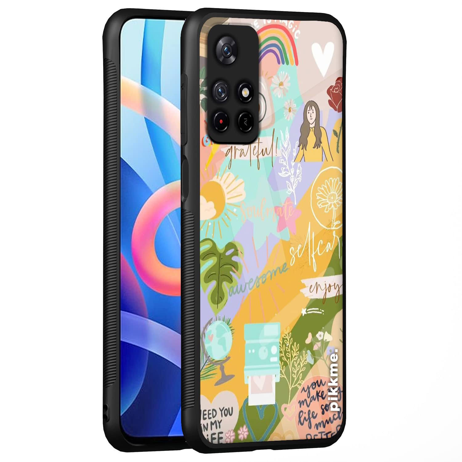 Pikkme Hybrid phone cover for Redmi Note 11T/Poco M4 Pro 5G