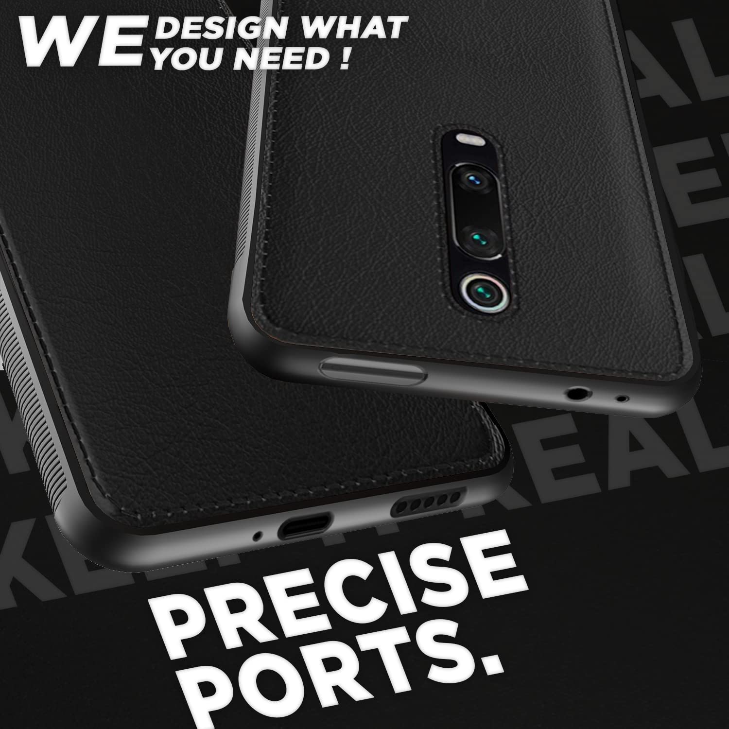 Redmi K20/K20 Pro phone cover in black by Pikkme – photo 3