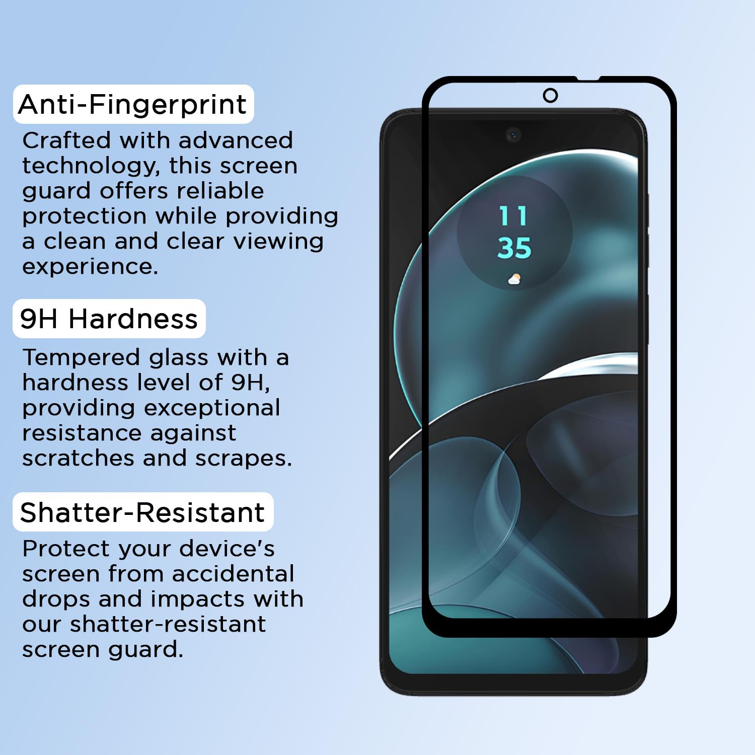 Pikkme Moto G54/G62/G73 5G tempered glass – photo 7