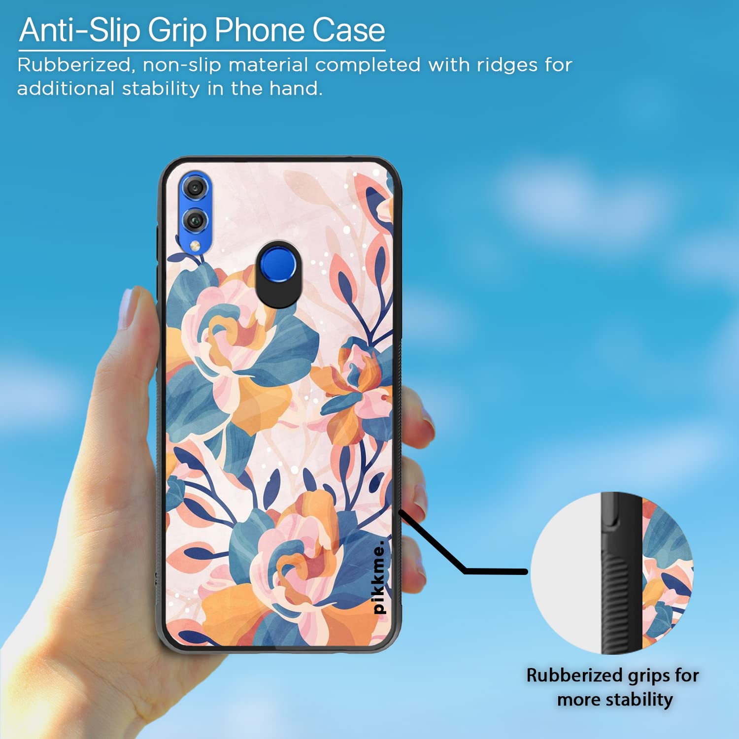 Flower Phone cover for Honor 8X – Pikkme – photo 5