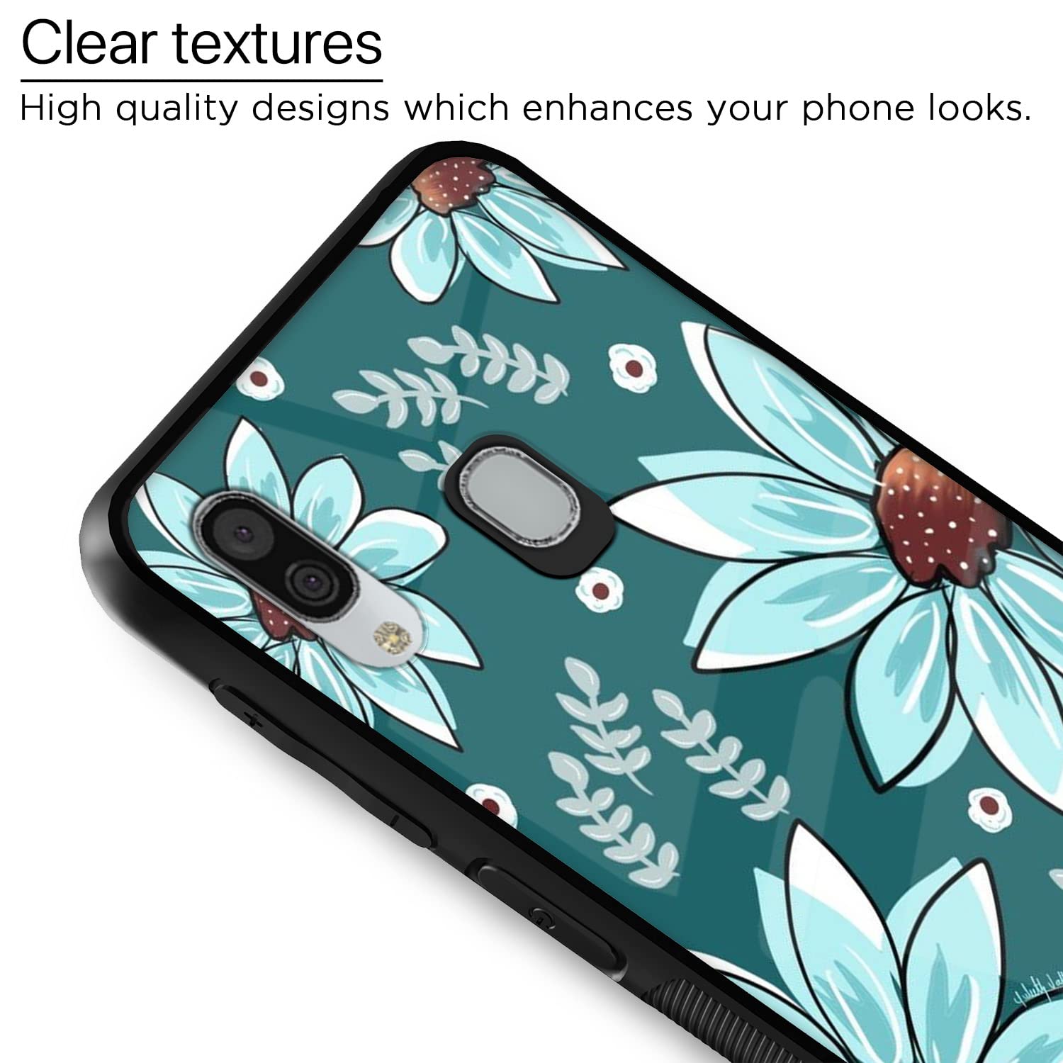 Flower Phone cover for Samsung A20/A30/M10s – Pikkme – photo 4