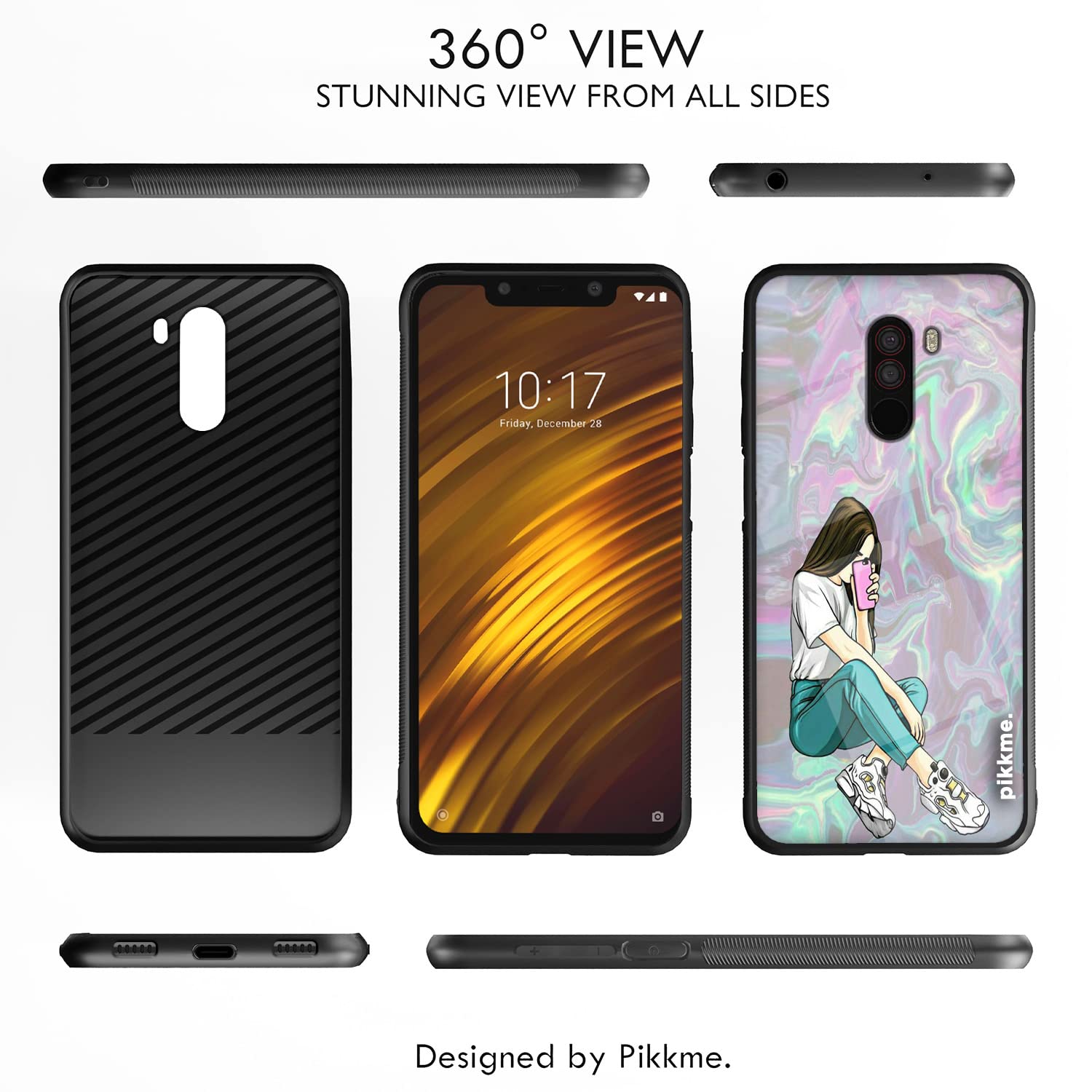 Hybrid Mobile back cover for Poco F1 – Pikkme – photo 2