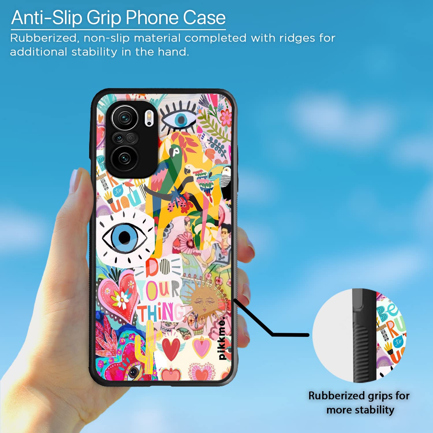 Mi 11X/11X Pro Flower mobile cover by Pikkme – photo 5