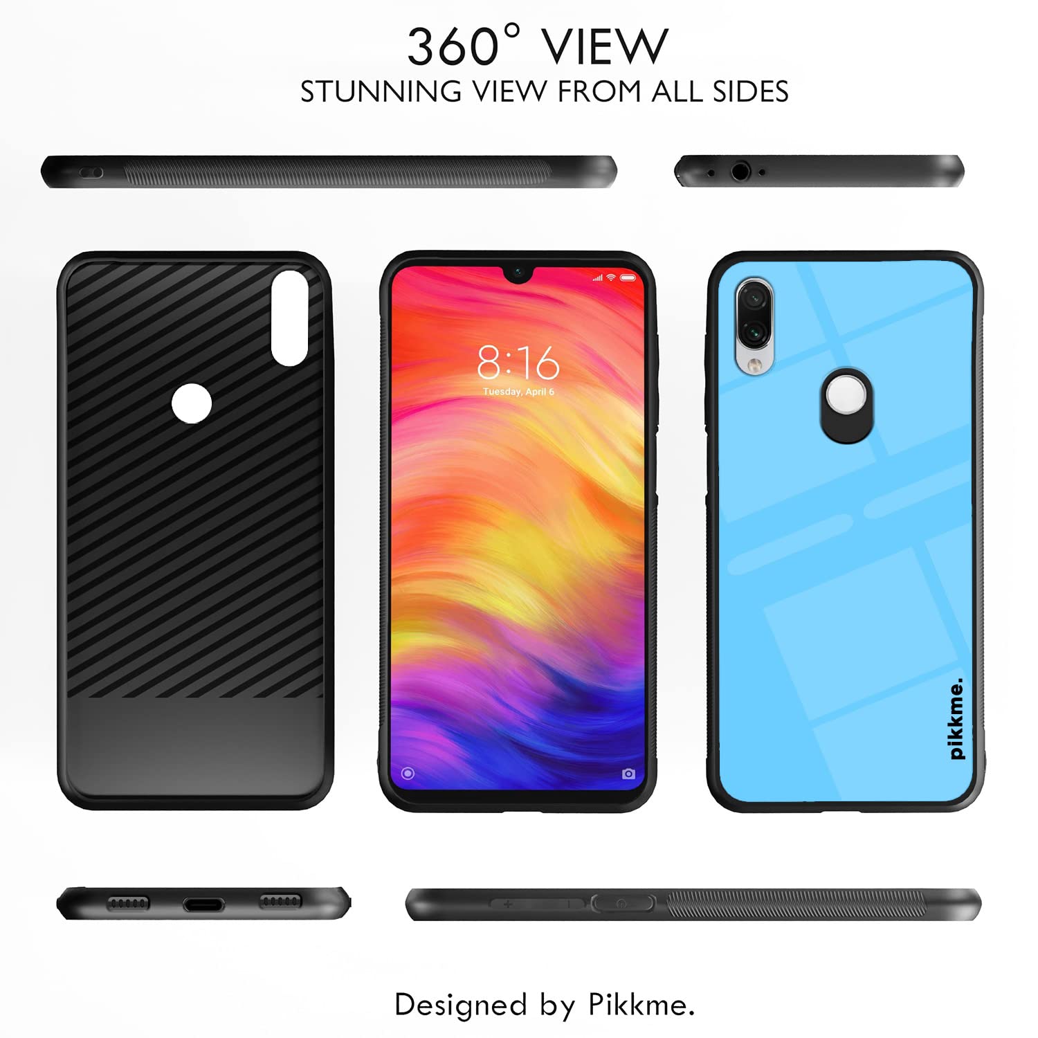 Redmi Note 7/Note 7 Pro/Note 7s Hybrid mobile back cover by Pikkme – photo 2