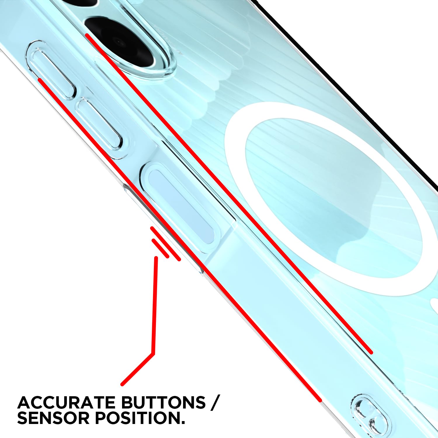 Transparent mag-safe mobile back cover for Oppo A6X 5G – Pikkme – photo 6