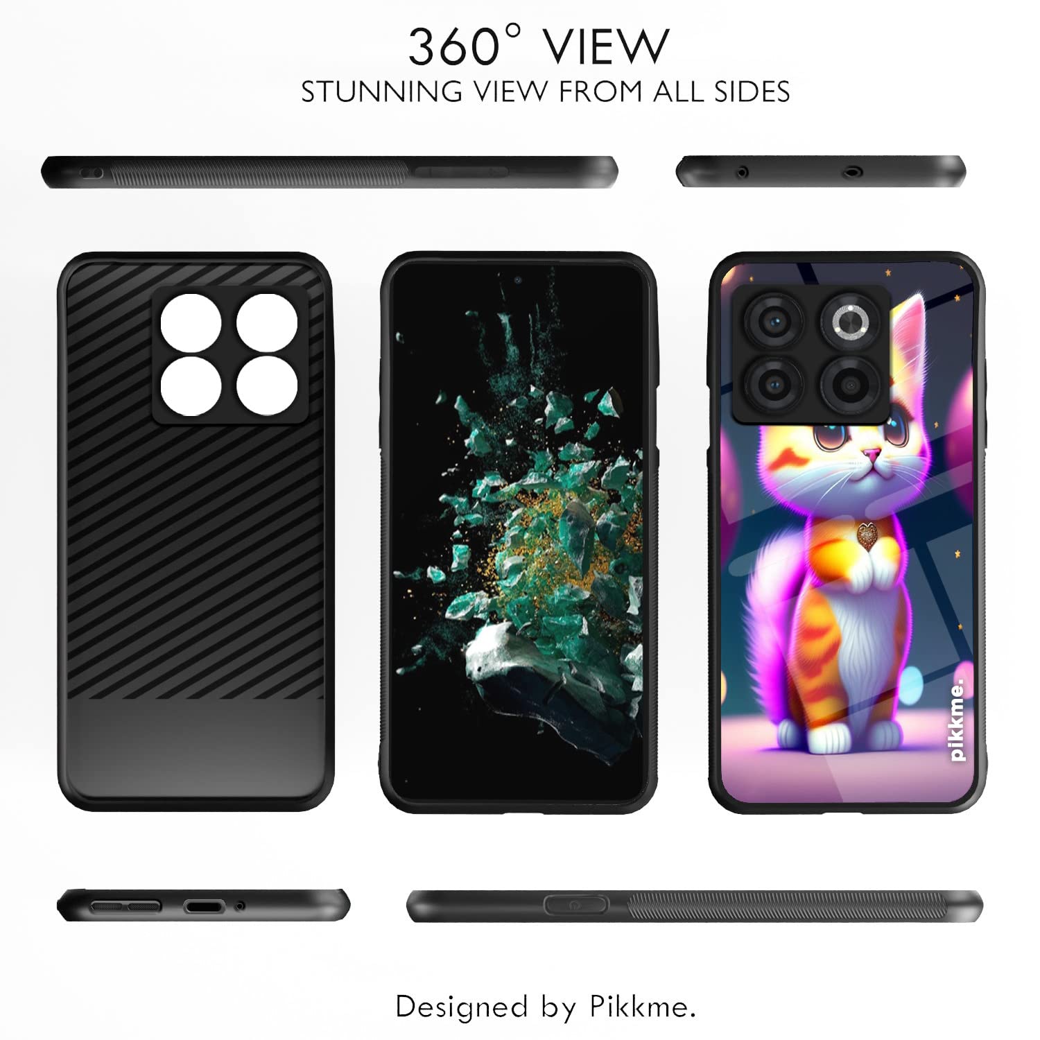 OnePlus 10T 5G Cat mobile back cover by Pikkme – photo 2