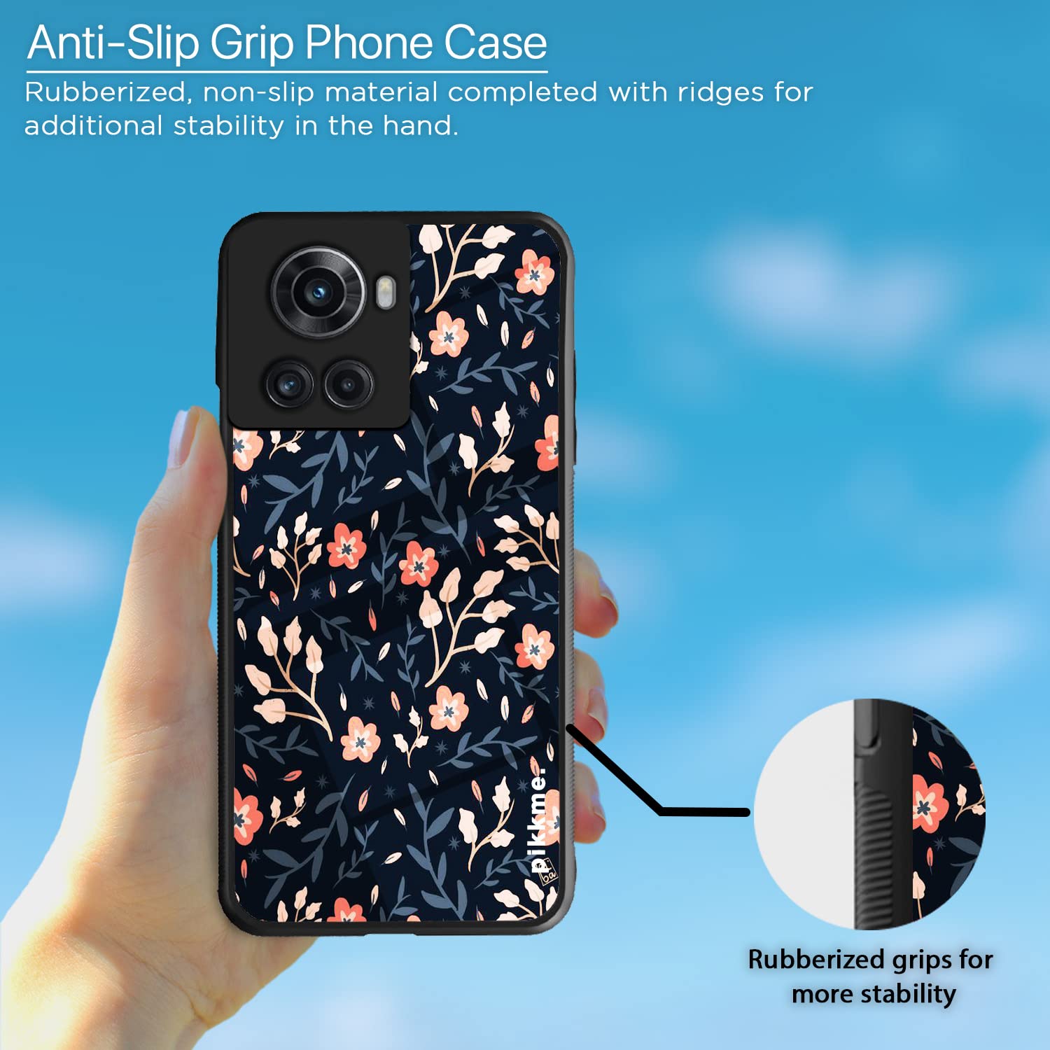 Pikkme Flower back cover for OnePlus 10R – photo 5