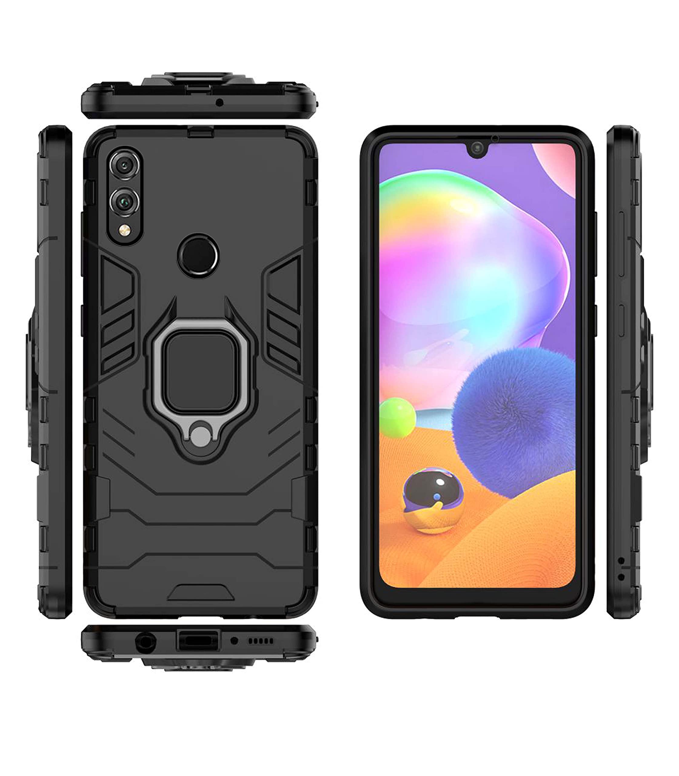 Black back cover for Honor 8X – Pikkme – photo 2
