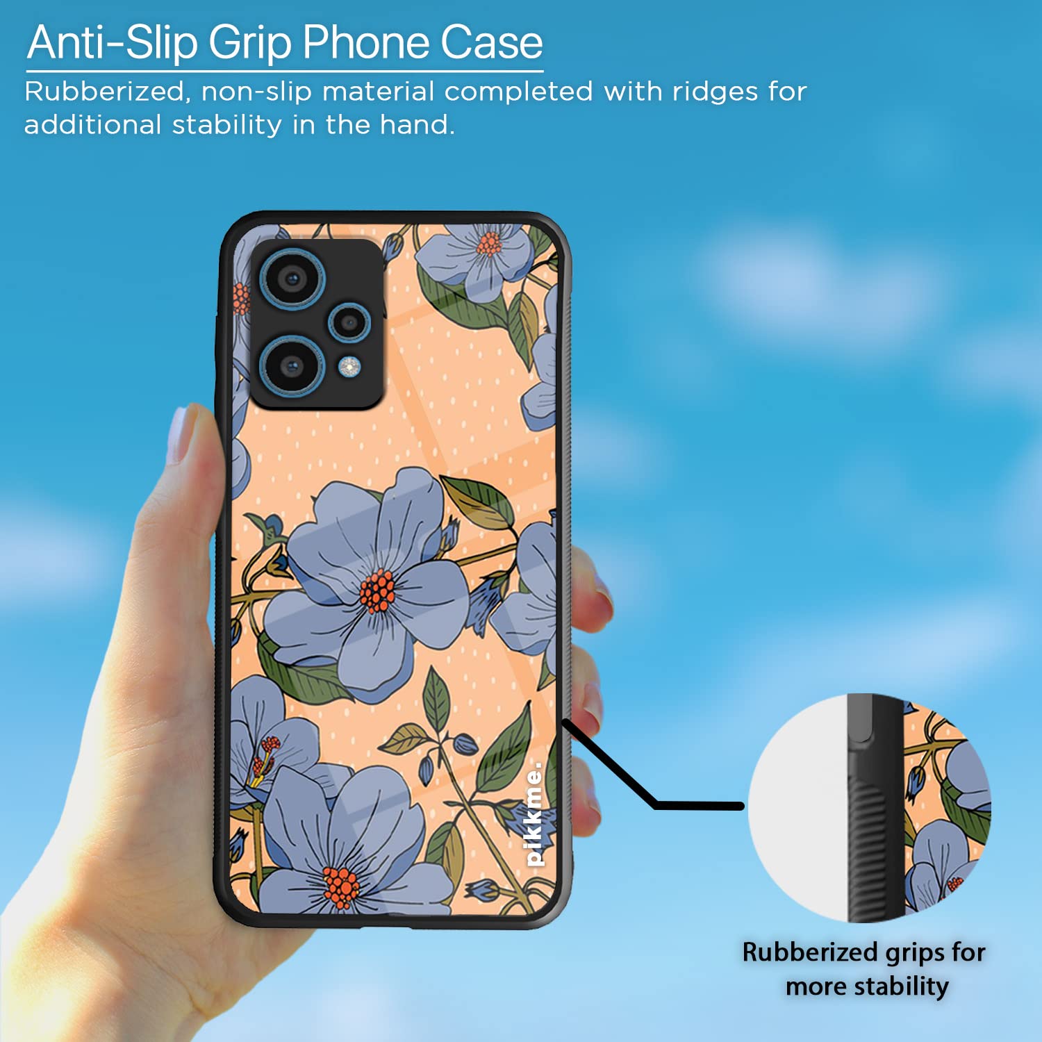Pikkme Flower mobile back cover for OnePlus Nord CE 2 Lite 5G – photo 5
