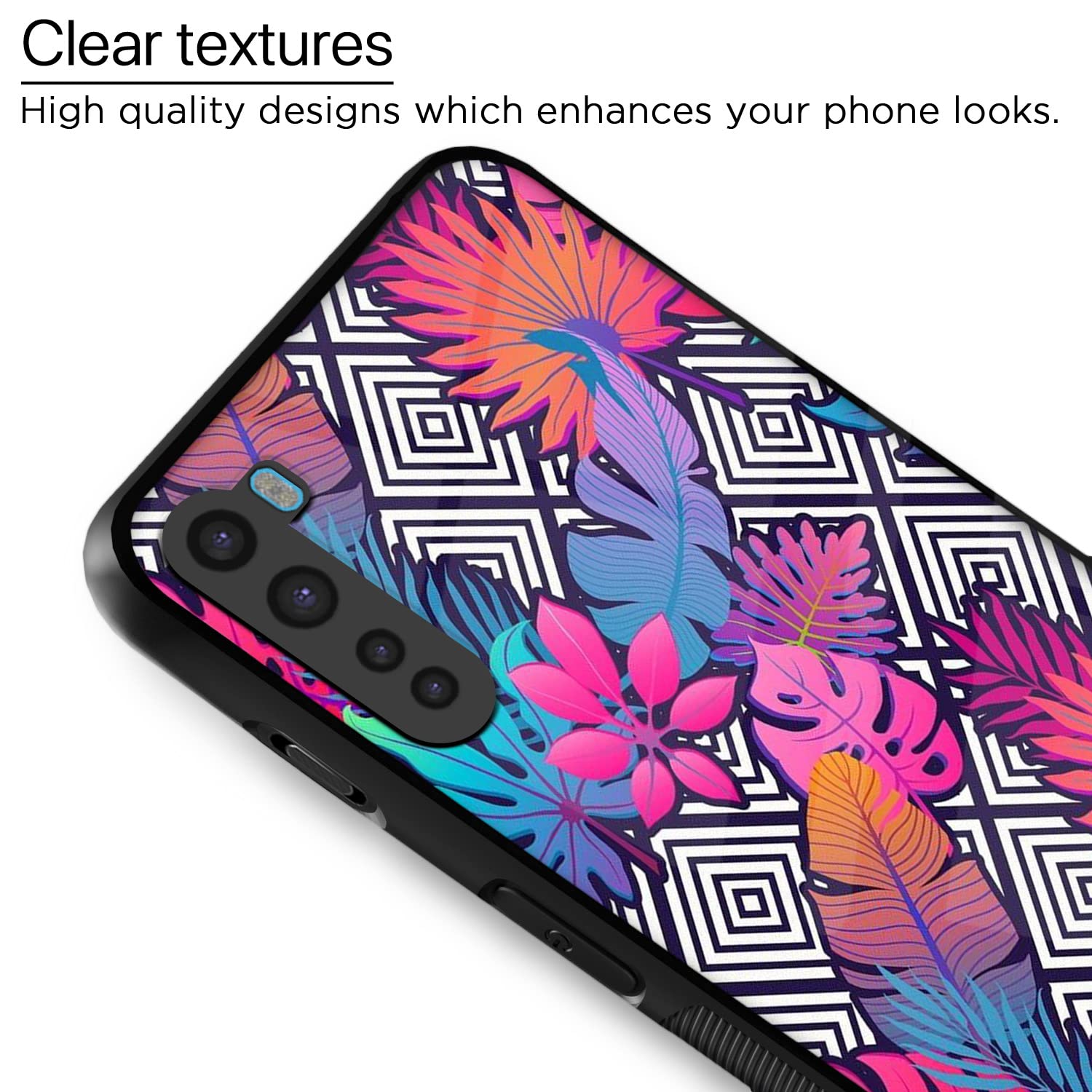 Pikkme Flower mobile cover for OnePlus Nord – photo 4