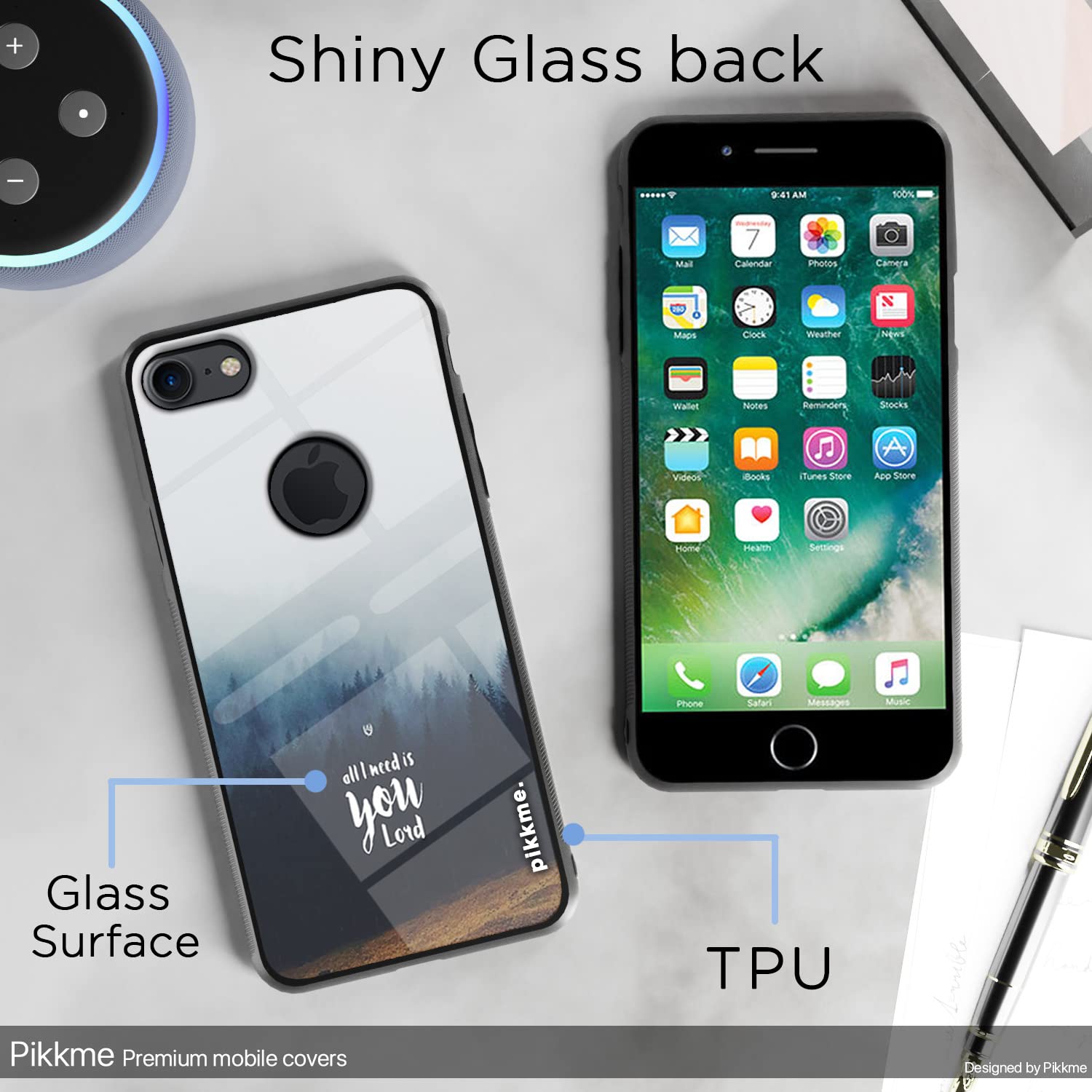 iPhone 7/8 Hybrid mobile back cover by Pikkme – photo 3
