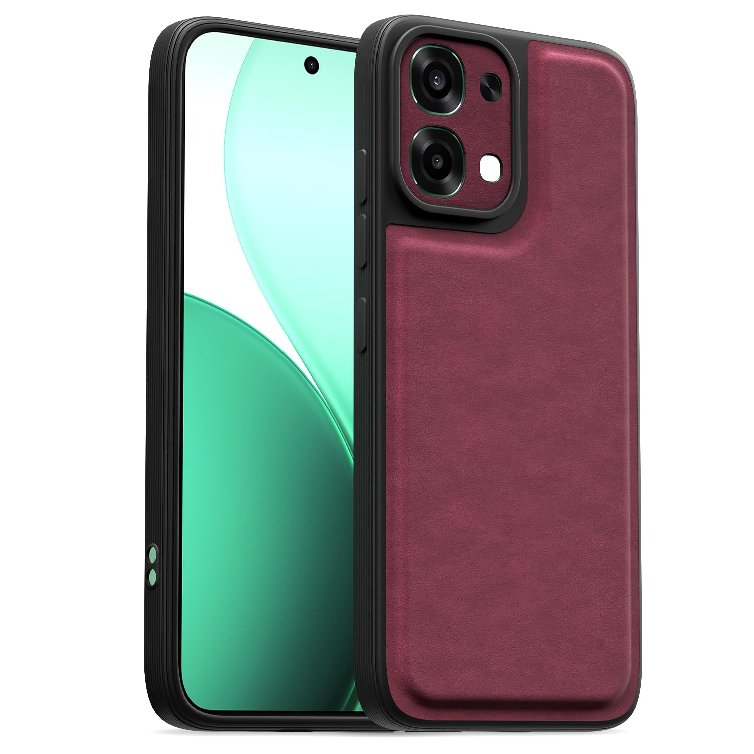 Purple Leather back cover for Oppo F31/F33 5G – Pikkme