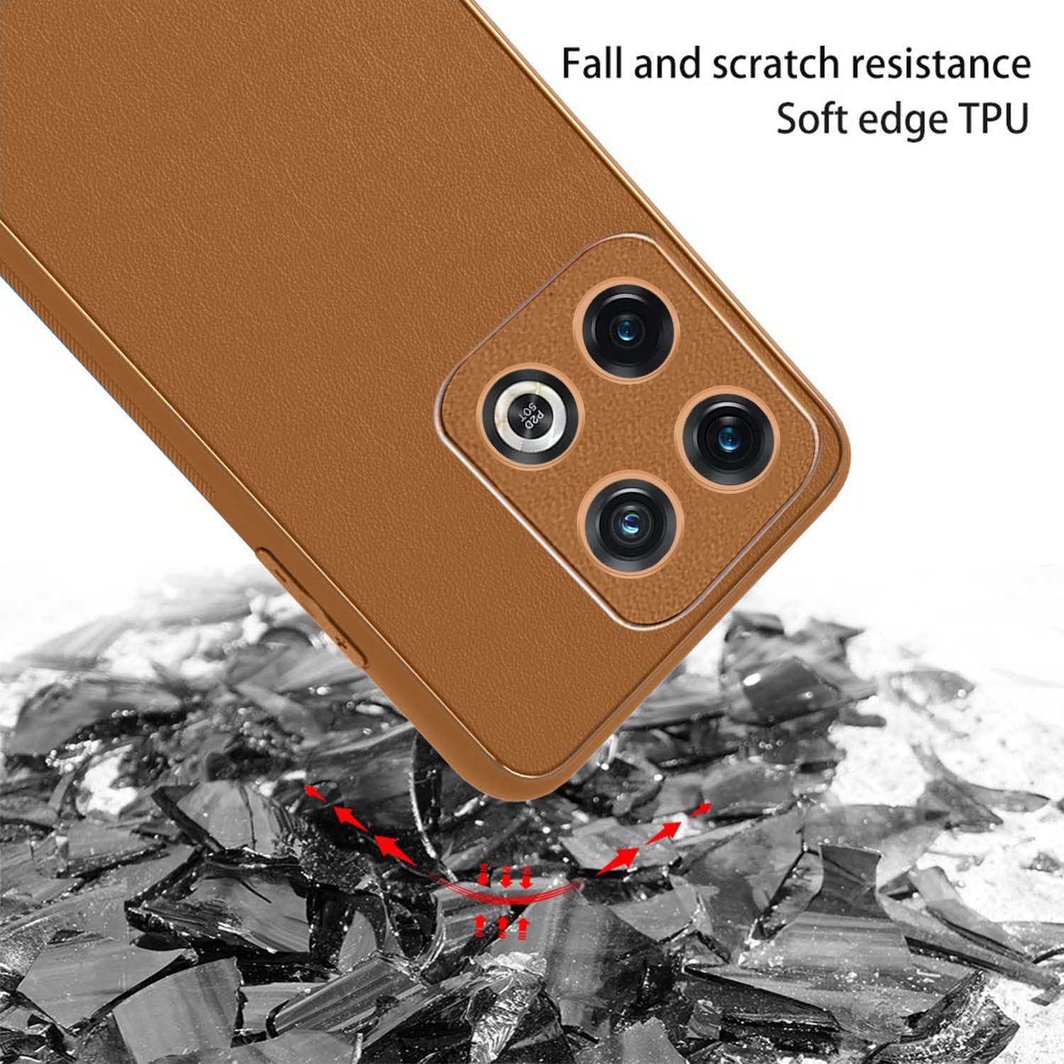 Pikkme brown Chrome back cover for OnePlus 10 Pro 5G – photo 3