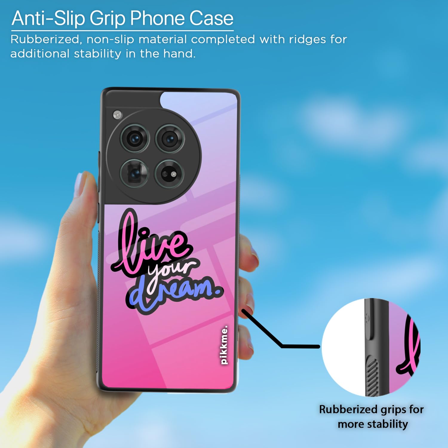 OnePlus 12 5G Hybrid phone cover by Pikkme – photo 5