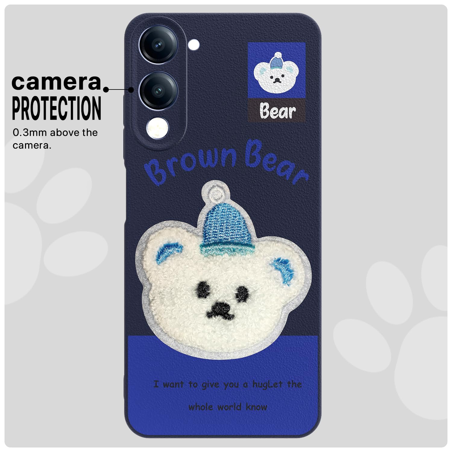 iQOO Z10 Lite/Vivo T4 Lite 5G mobile back cover in blue by Pikkme – photo 6