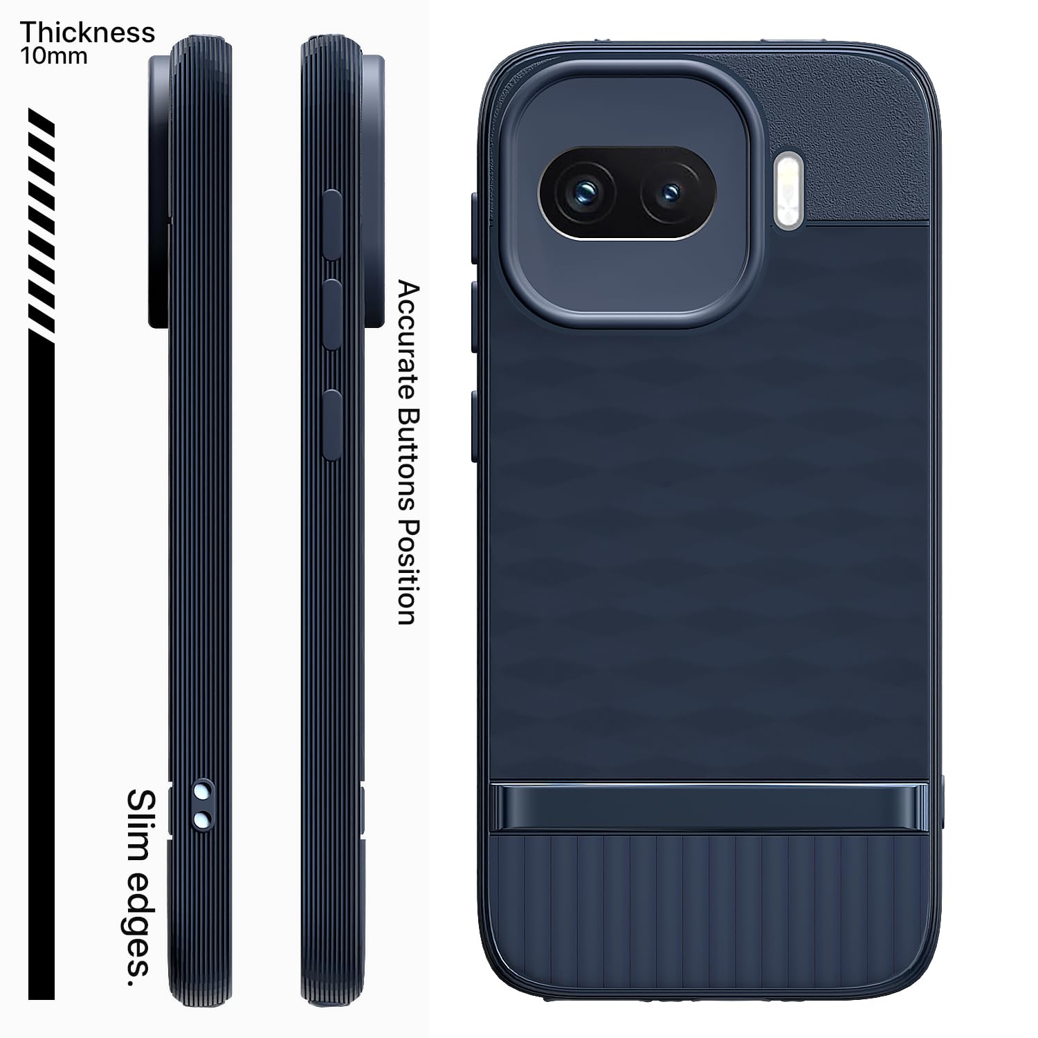 Blue Silicone mobile cover for iQOO 15R 5G – Pikkme – photo 3