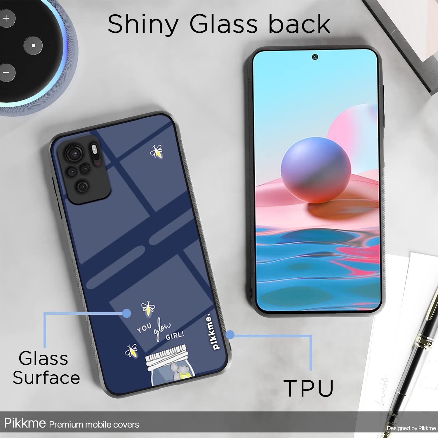 Pikkme Redmi Note 10/Note 10s Hybrid mobile cover – photo 3