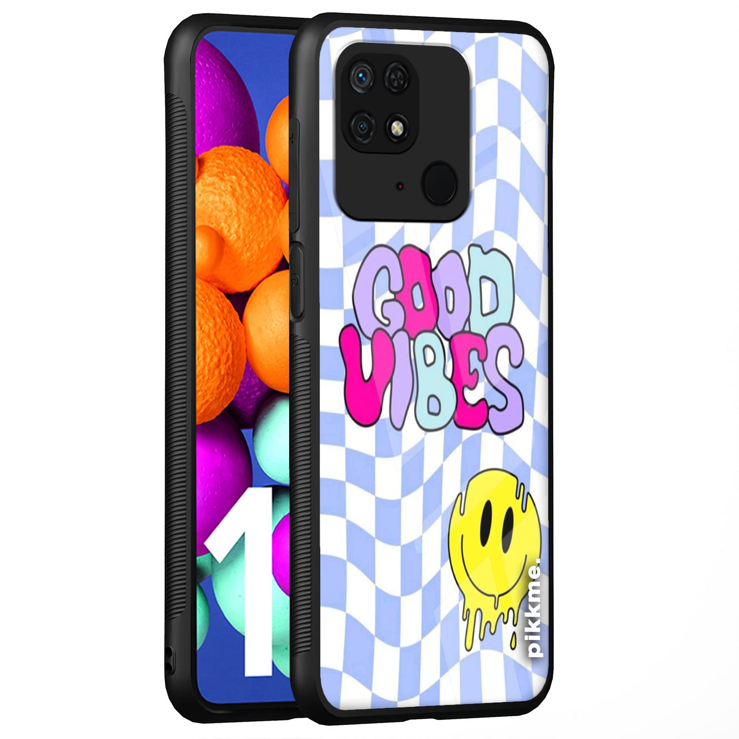 Pikkme Hybrid mobile back cover for Redmi 10/10 Power