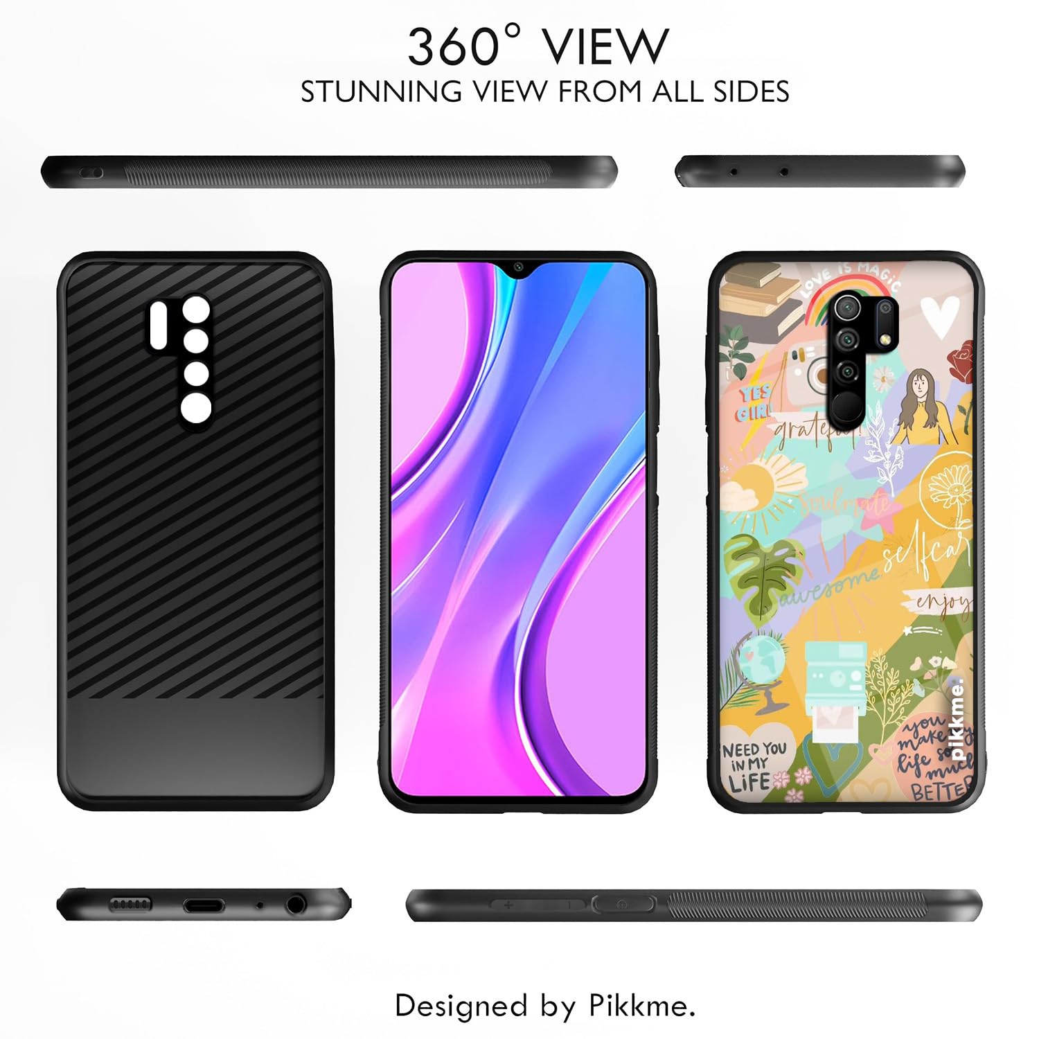 Pikkme Hybrid mobile cover for Redmi 9 Prime – photo 2