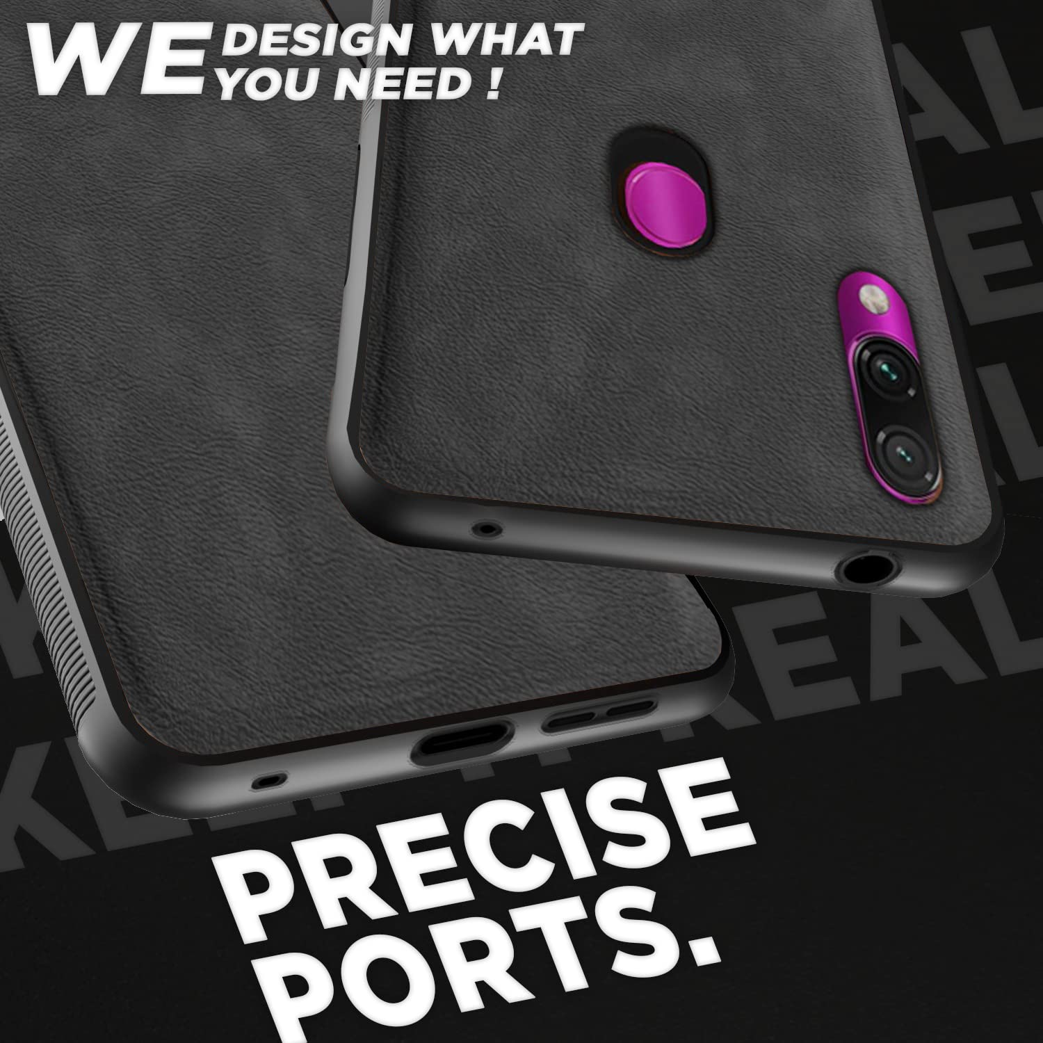 Pikkme Redmi Note 7 Pro/Note 7/Note 7S grey mobile back cover – photo 4