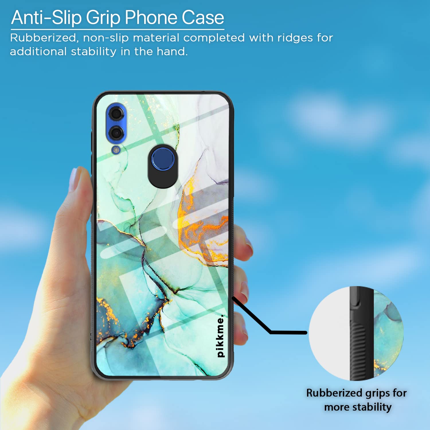 Honor 10 Lite Hybrid mobile back cover by Pikkme – photo 5