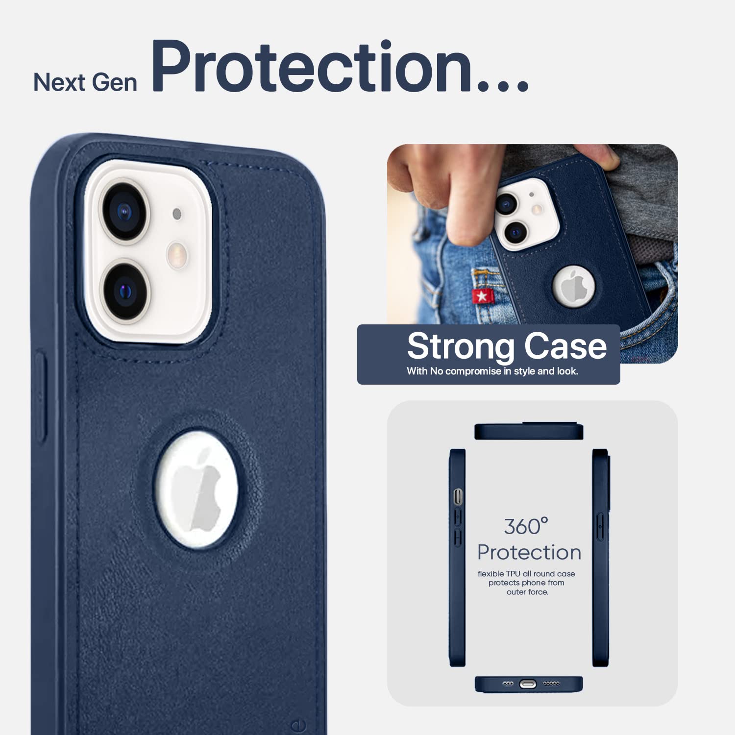 Pikkme blue back cover for iPhone 12 – photo 8