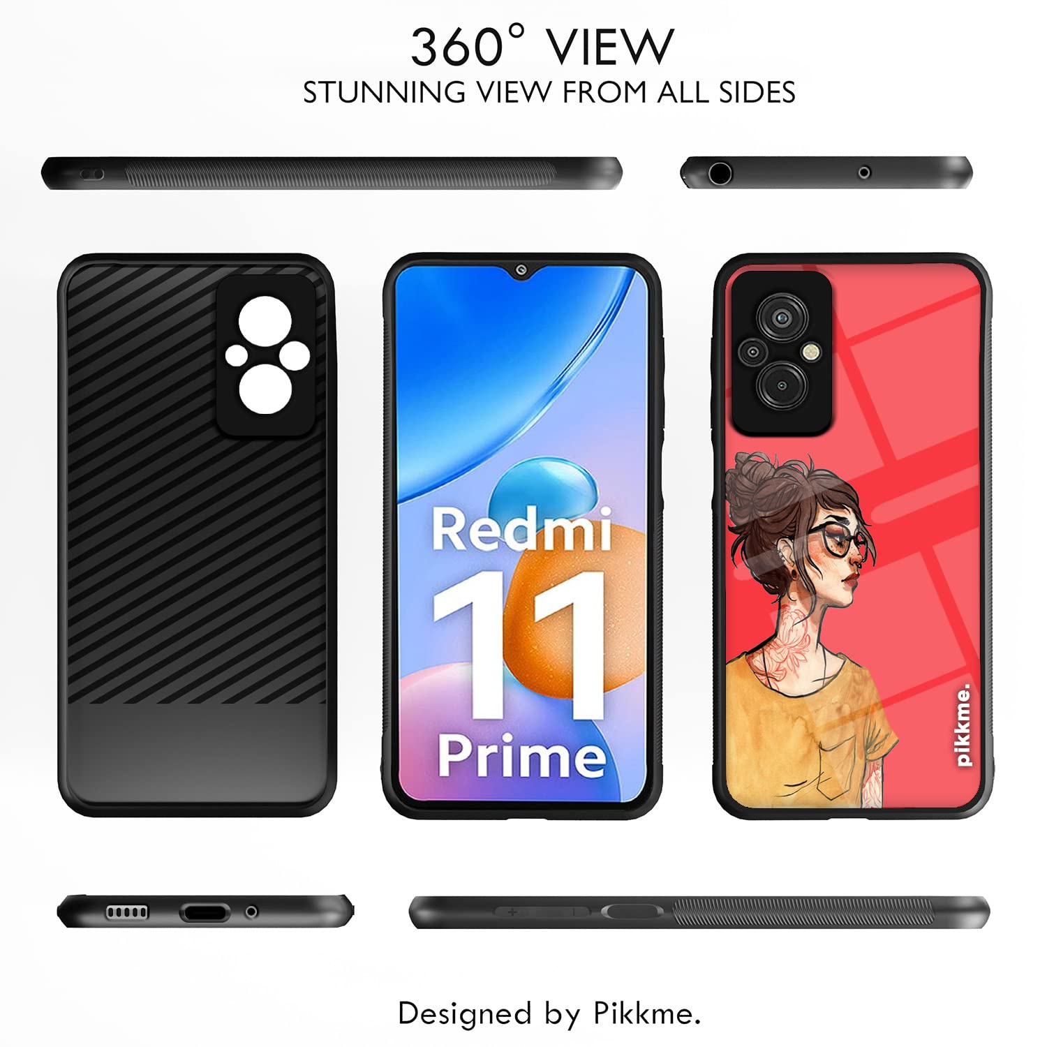 Pikkme Redmi 11 Prime 4G mobile back cover – photo 2