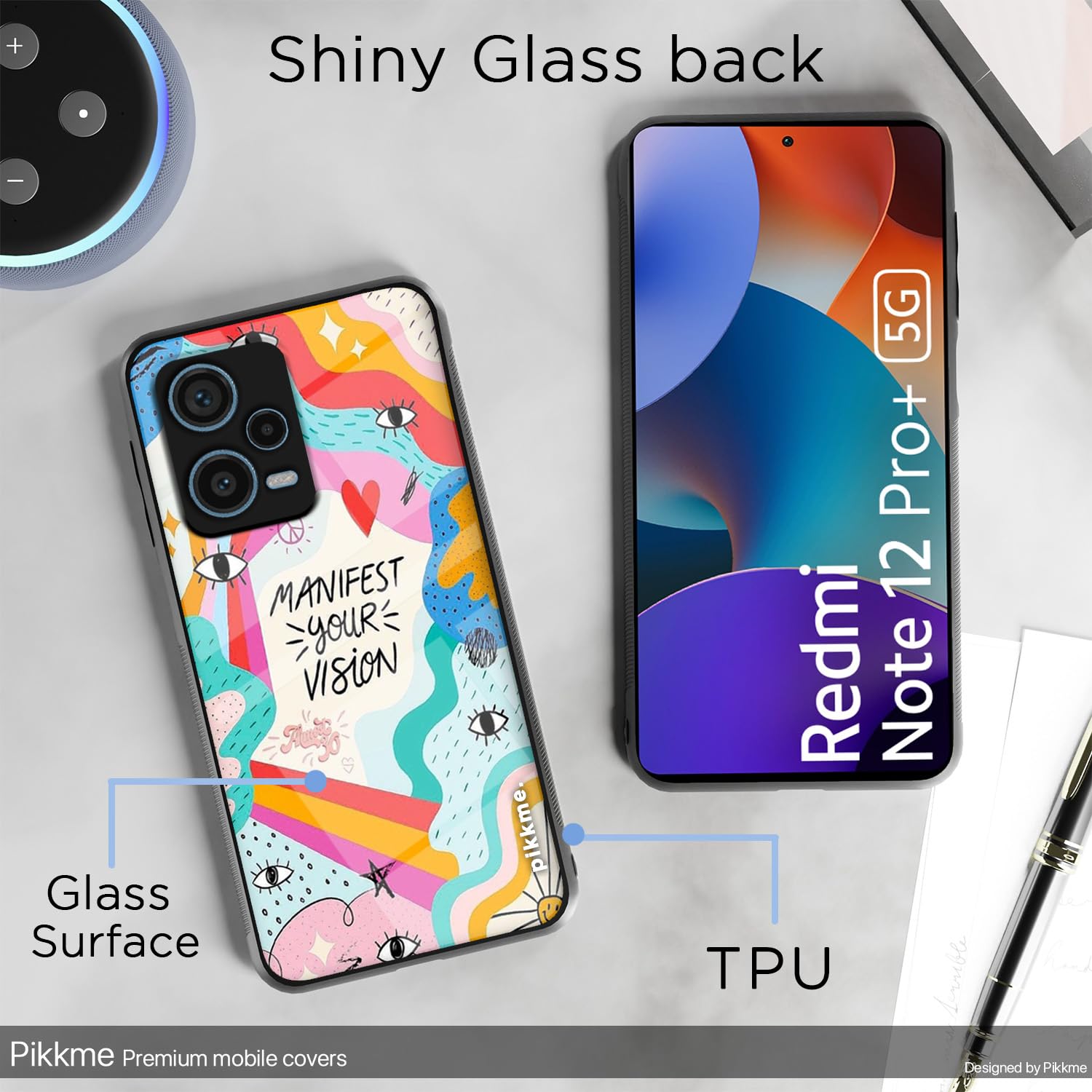 Pikkme Redmi Note 12 Pro Plus 5G Hybrid mobile cover – photo 3